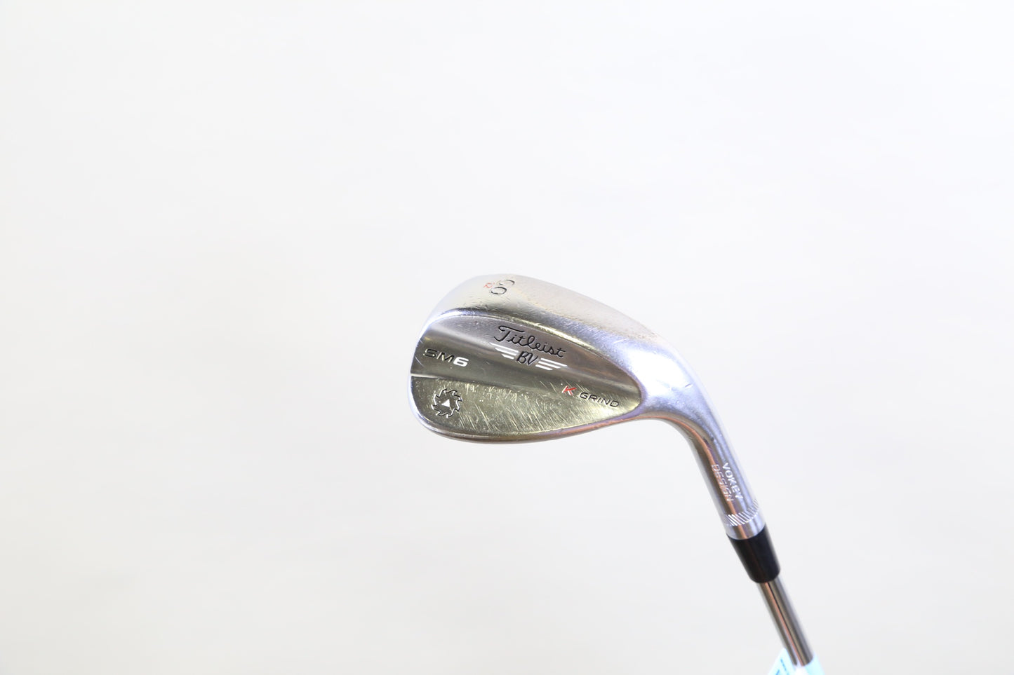 Used Titleist Vokey SM6 Tour Chrome K Grind Lob Wedge - Right-Handed - 60 Degrees - Stiff Flex