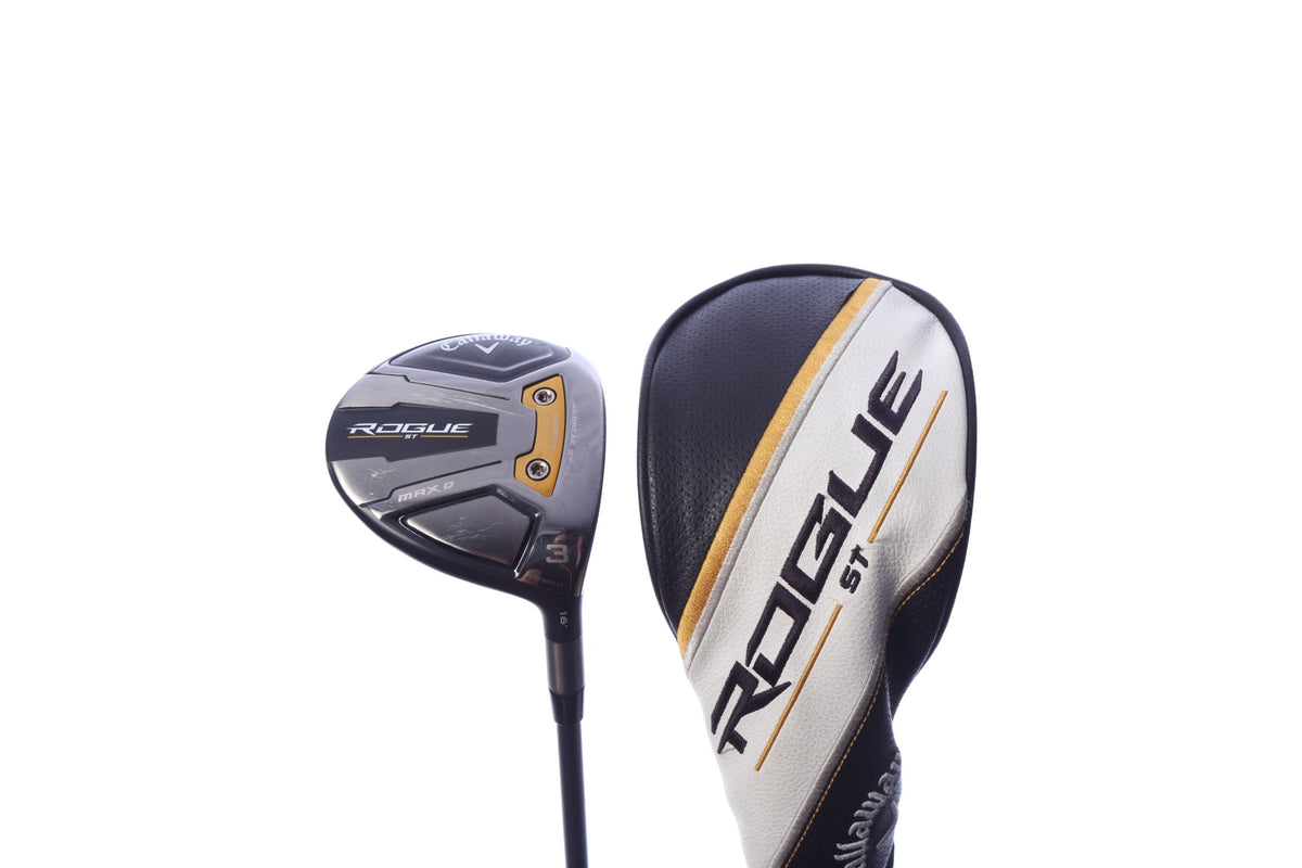 Used Callaway Rogue ST Max Draw 3-Wood - Right-Handed - 16 Degrees - Seniors Flex
