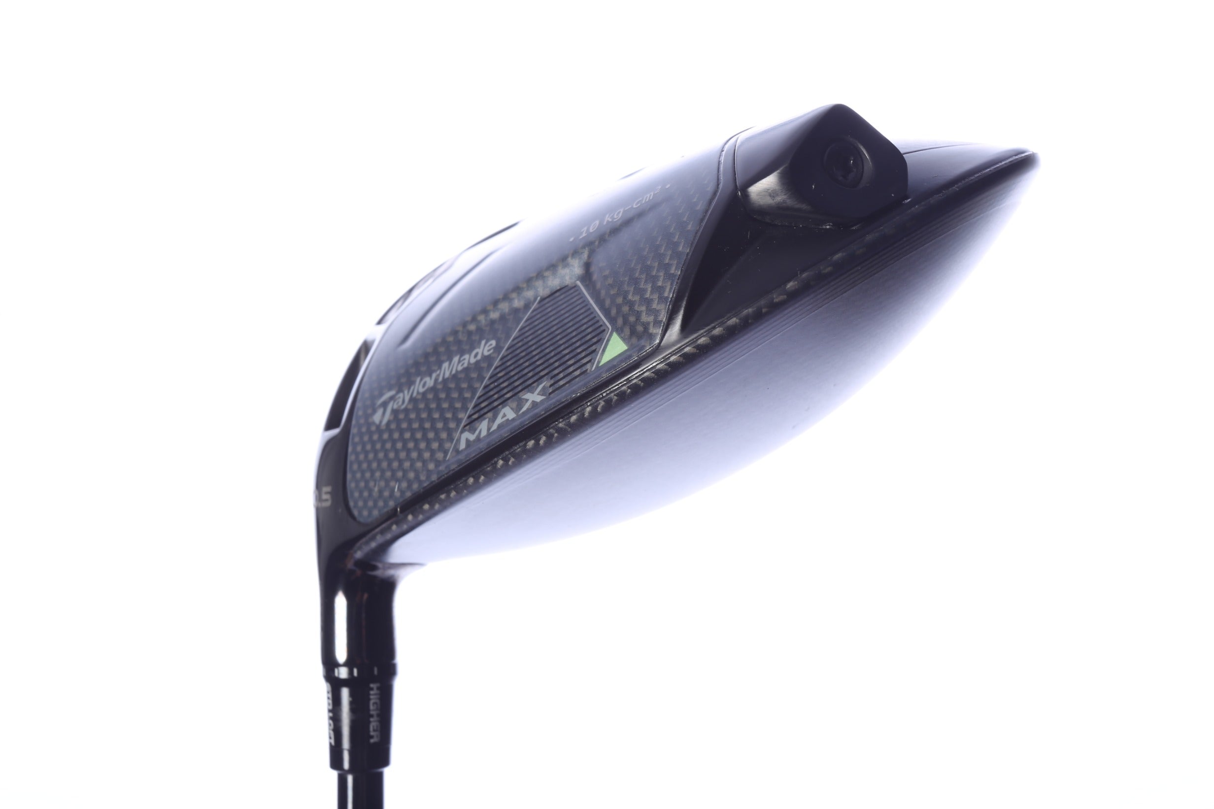Used TaylorMade Qi35 MAX Driver - 10.5 Degrees - Stiff Flex Project X Hzrdus Smoke RDX Red - Left-Handed