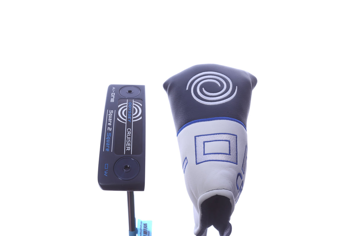 Used Odyssey Ai-ONE Square 2 Square DW Cruiser Putter - Right-Handed - 38 in - Blade