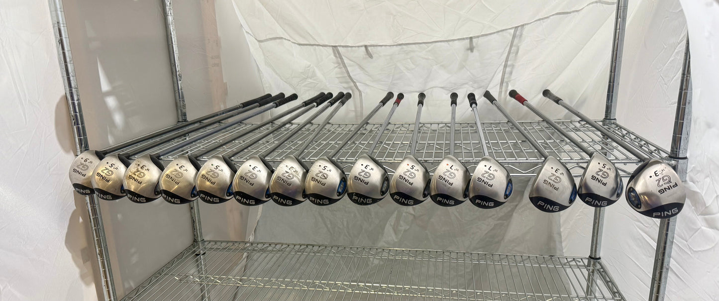 Wholesale Lot of 15 Golf Clubs - Ping G2 Fairway Woods-Next Round