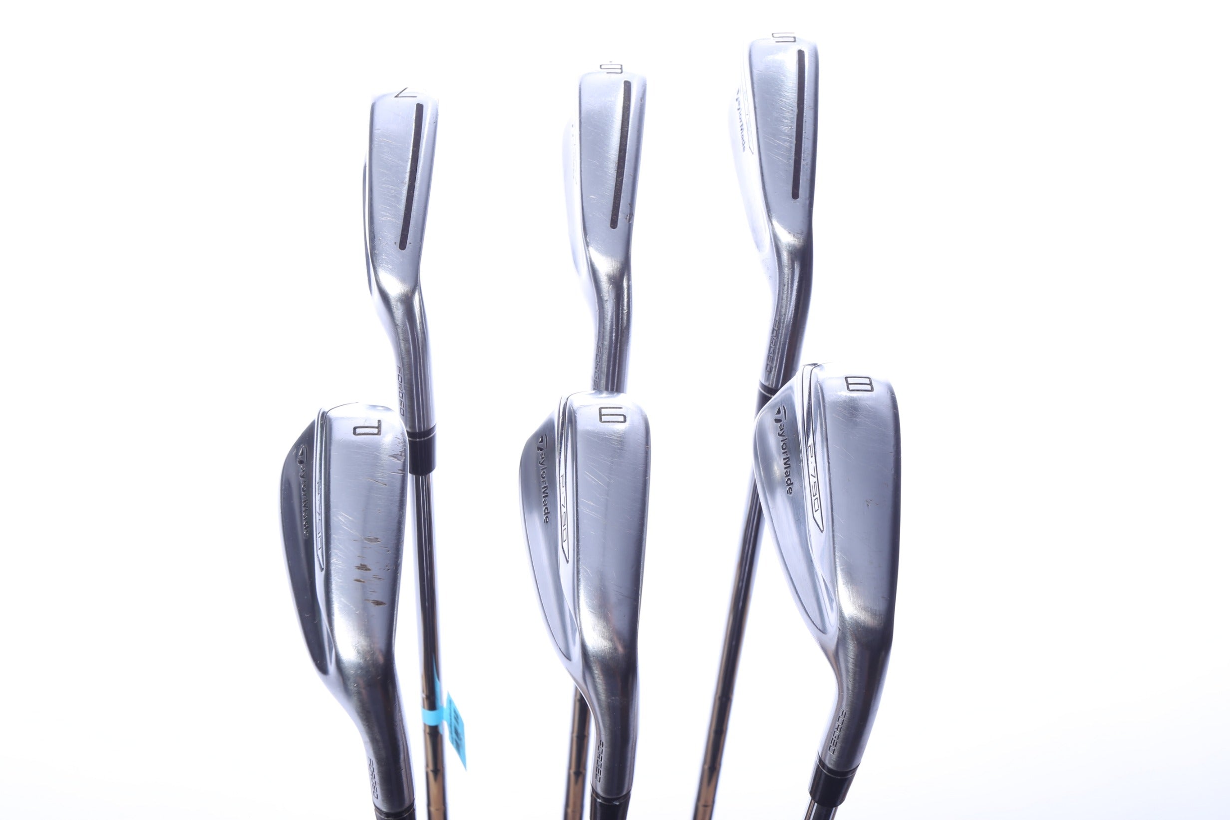 Used TaylorMade 2019 P790 Iron Set - Right-Handed - 5-PW - Stiff Flex