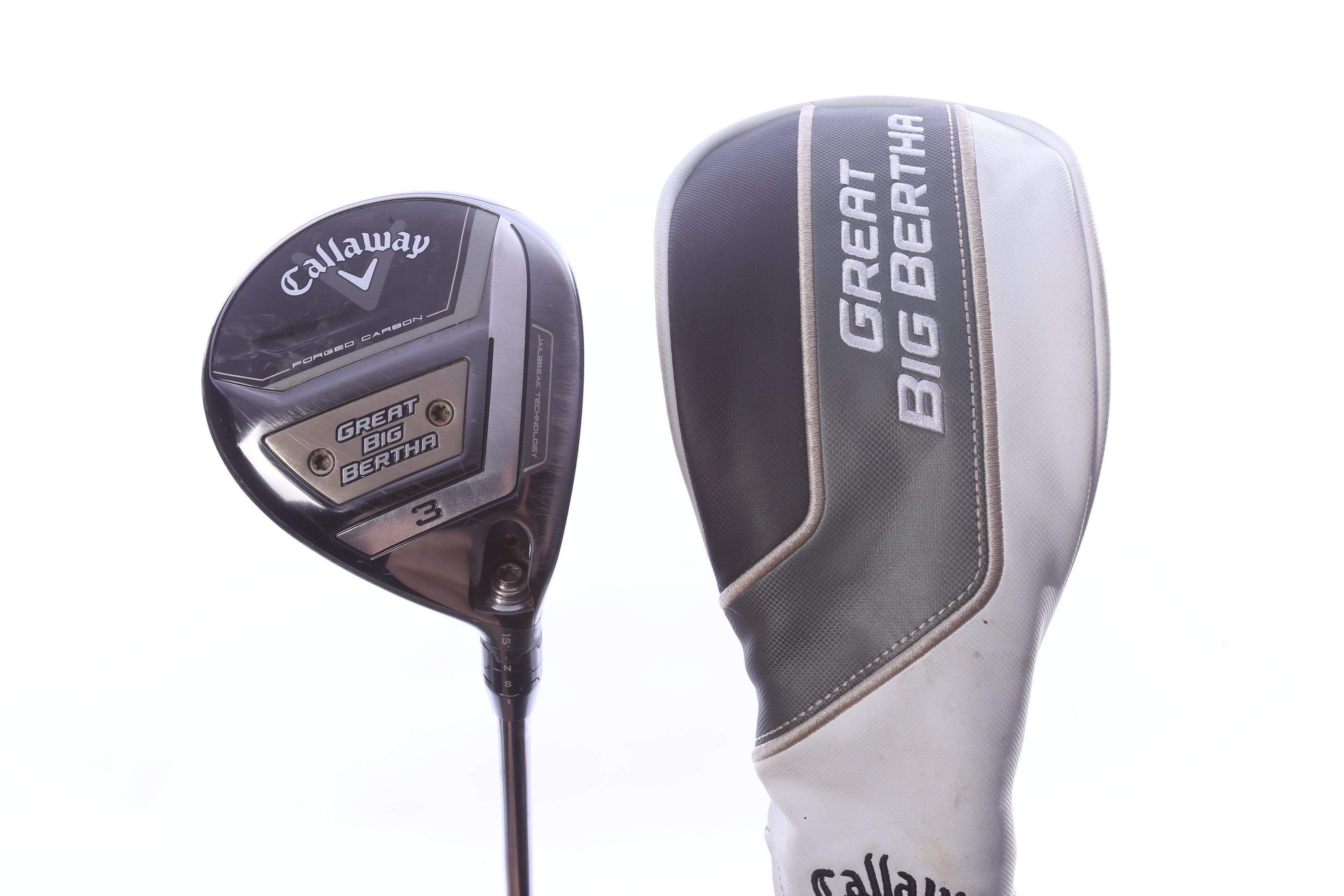 Used Callaway Great Big Bertha 23 3-Wood - Right-Handed - 15 Degrees - Stiff Flex-Next Round
