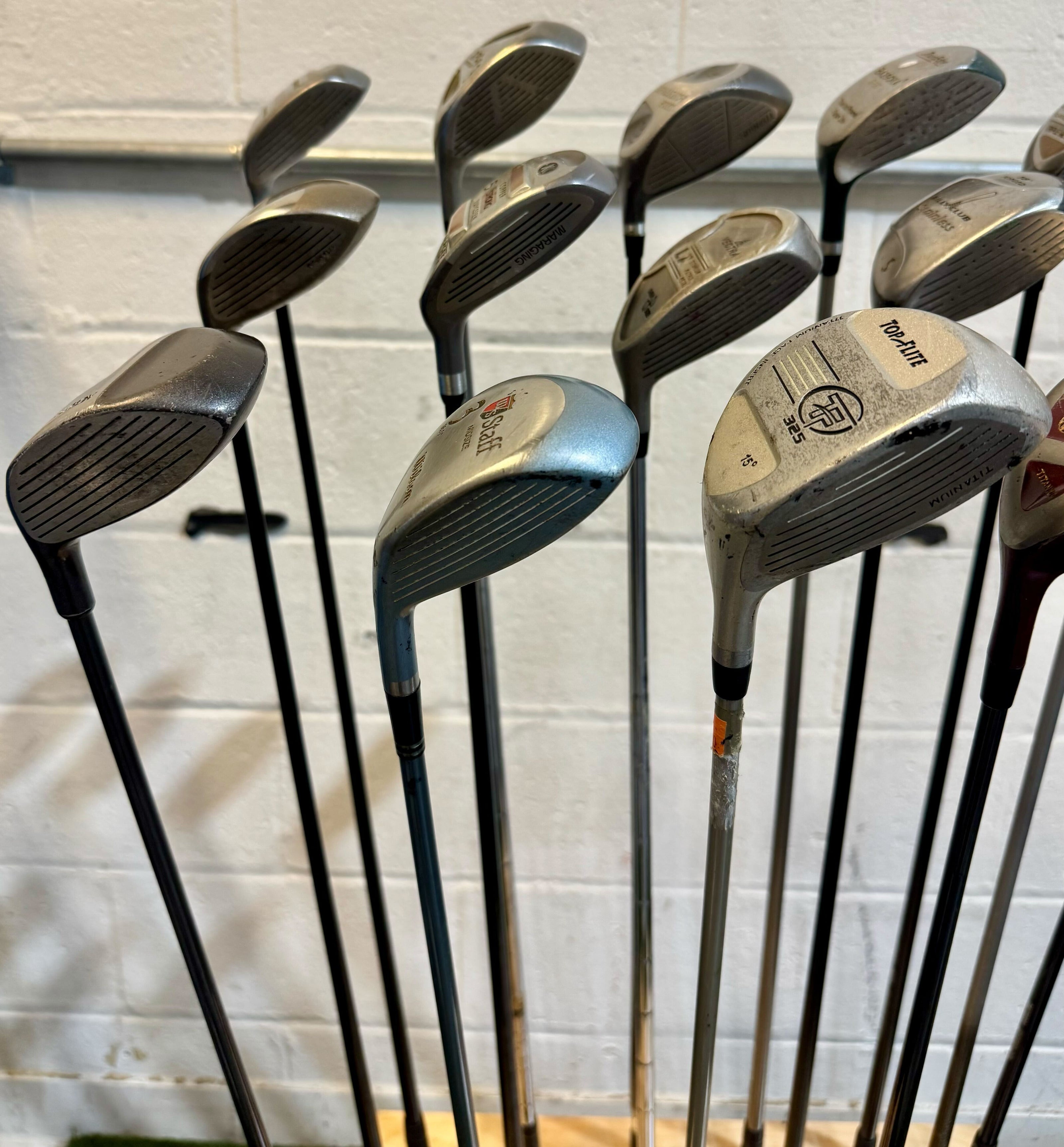 Wholesale Lot of 35 Golf Clubs - Assorted Fairway Woods-Next Round