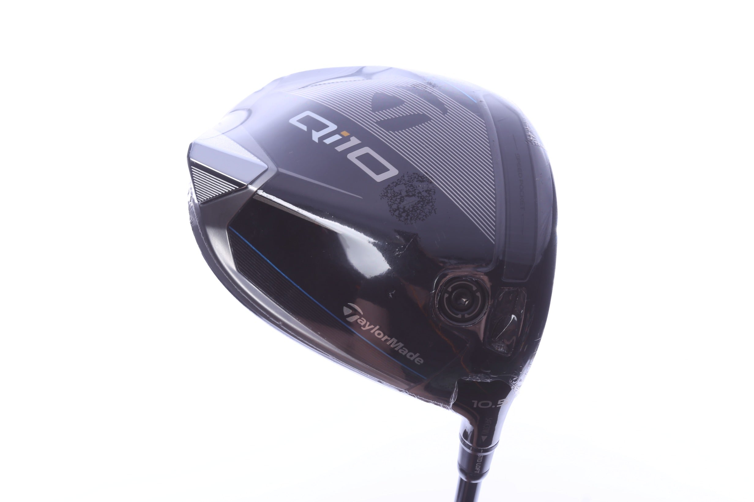 TaylorMade Qi10 Driver - 10.5 Degrees - Regular Flex LA Golf Gold Series - Left-Handed