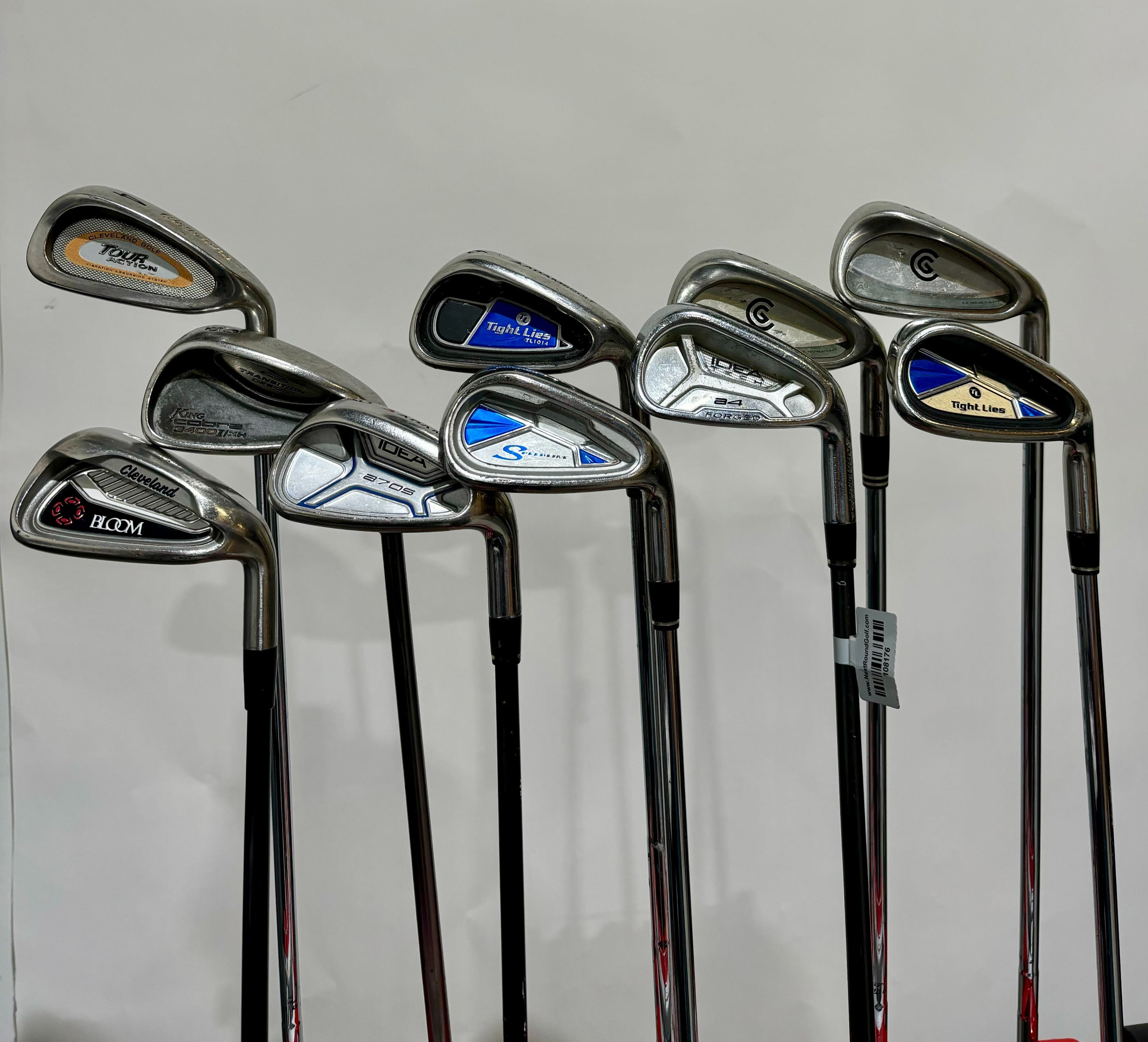Wholesale Lot of 40 Golf Clubs - Assorted Irons-Next Round
