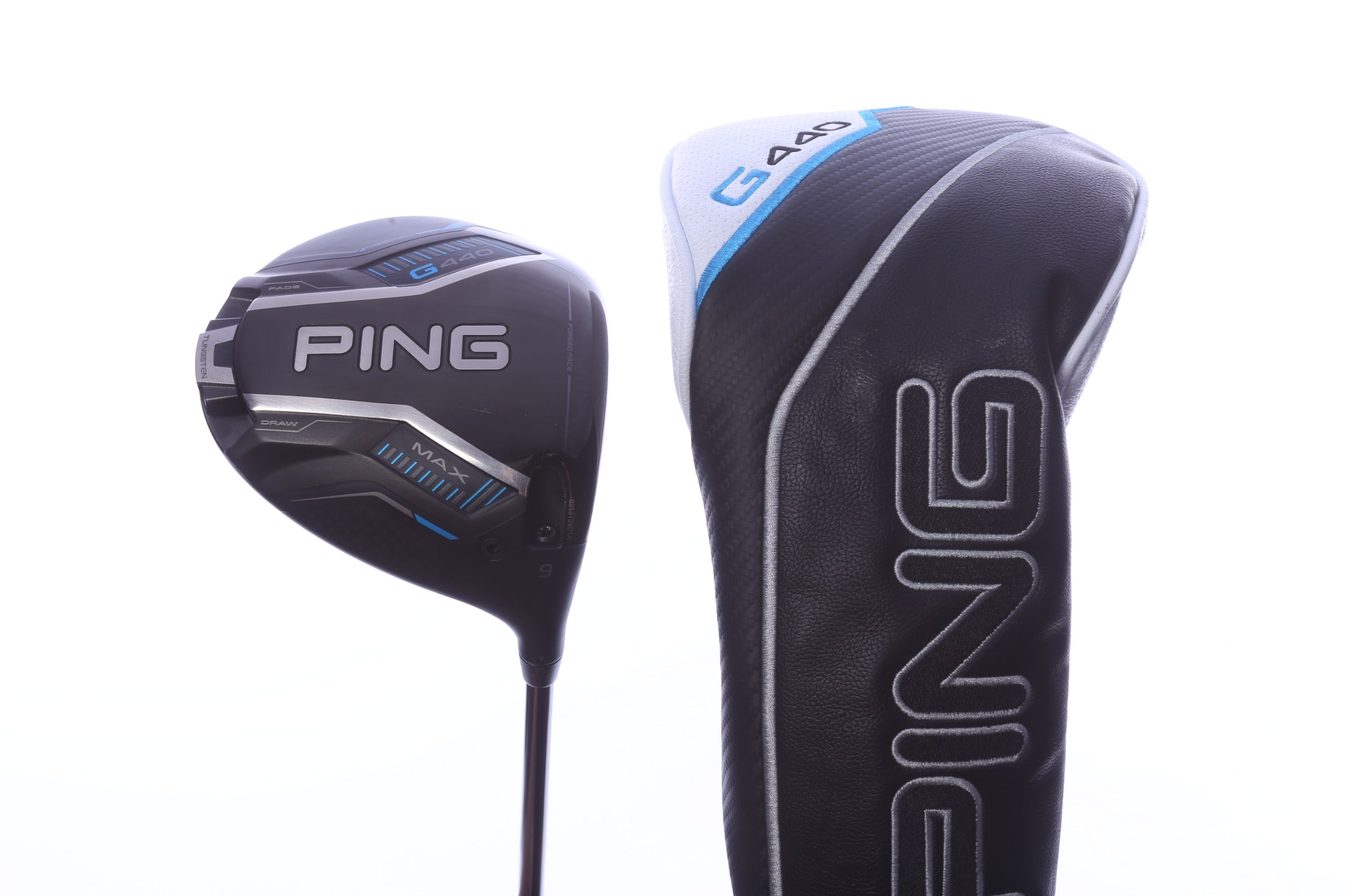 Used Ping G440 MAX Driver - 9 Degrees - Stiff Flex Ping Tour 2.0 Black - Right-Handed