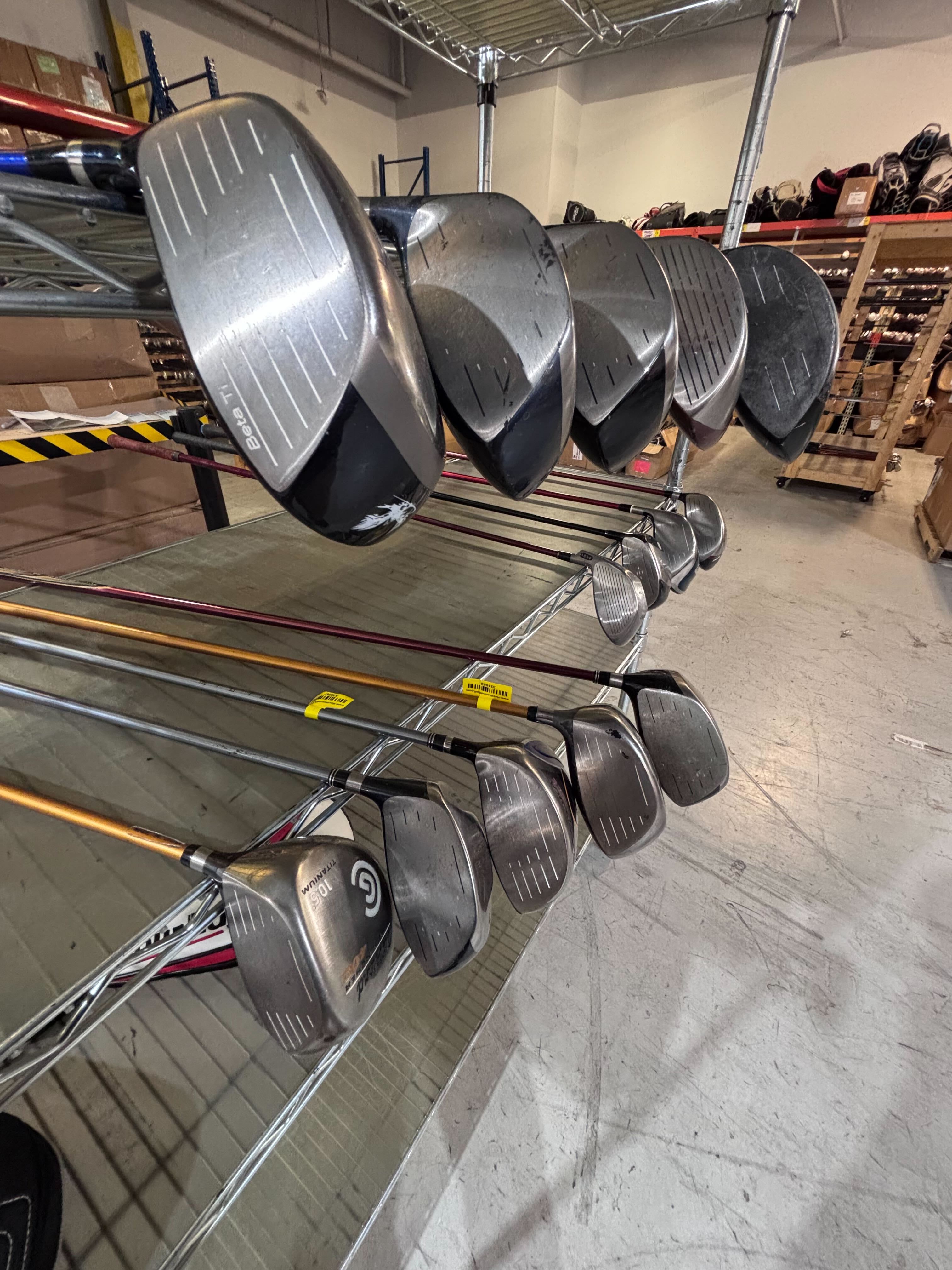 Wholesale Lot 20 Golf Clubs - Assorted Drivers-Next Round