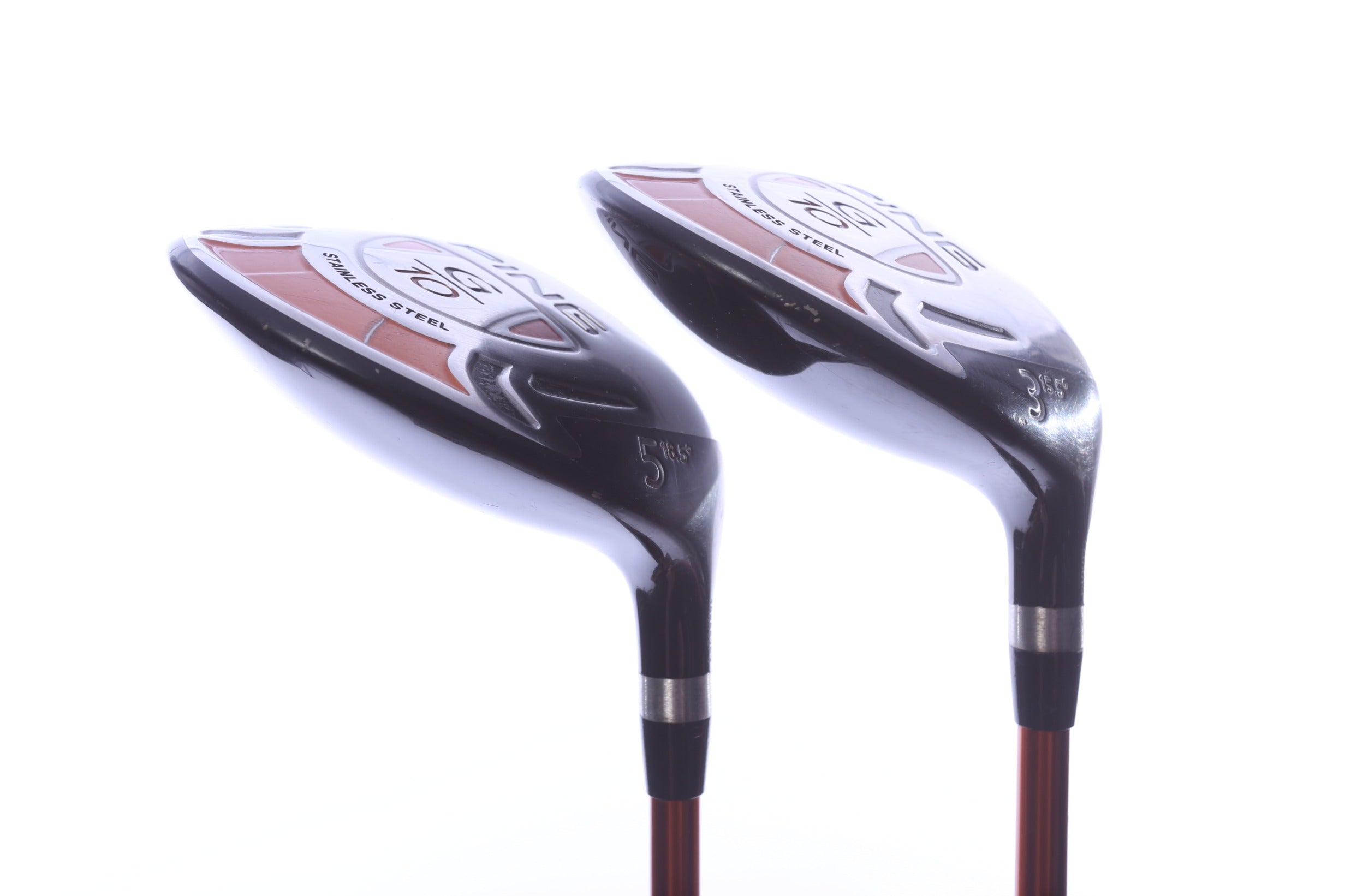 Used Ping G10 Wood Set - Right-Handed - 3W, 5W - Regular Flex