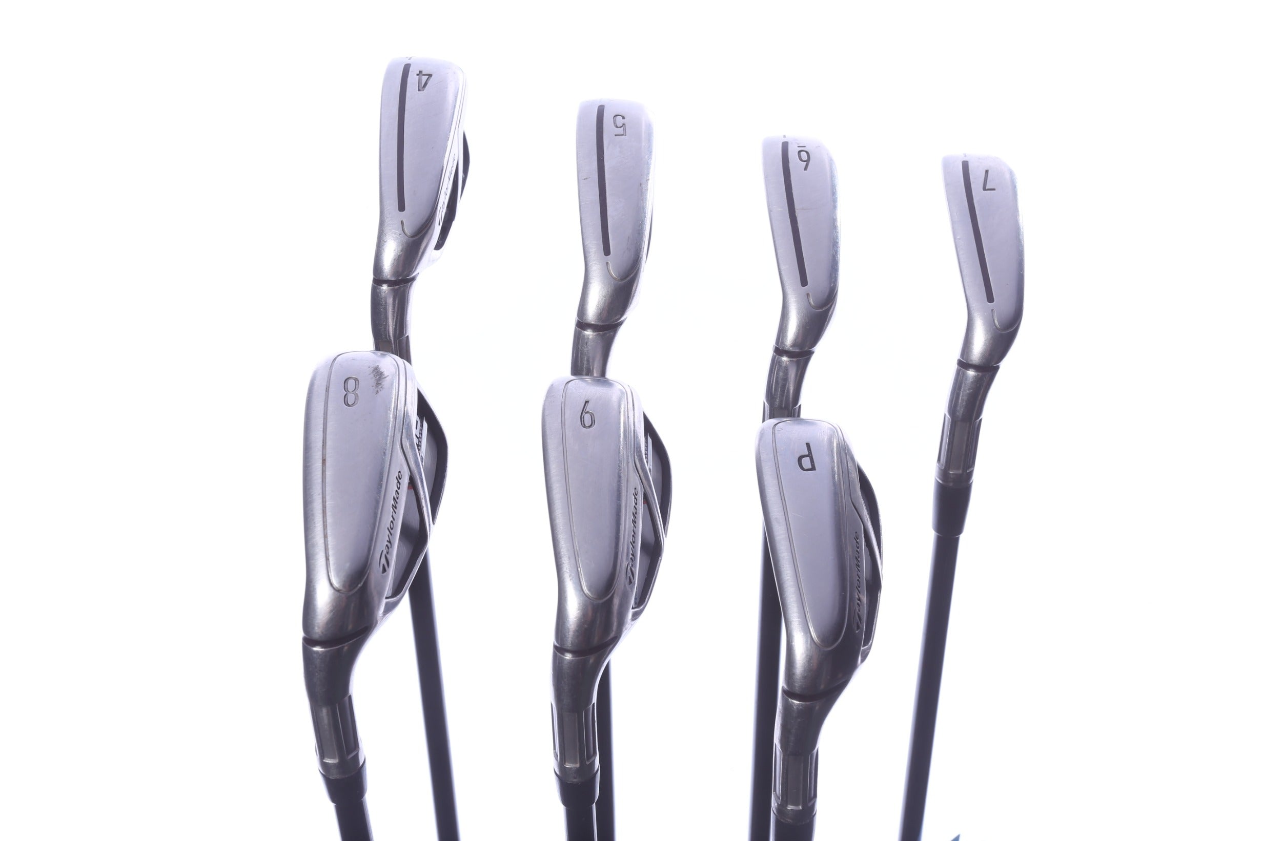 Used TaylorMade M6 Iron Set - Left-Handed - 4-PW - Regular Flex-Next Round
