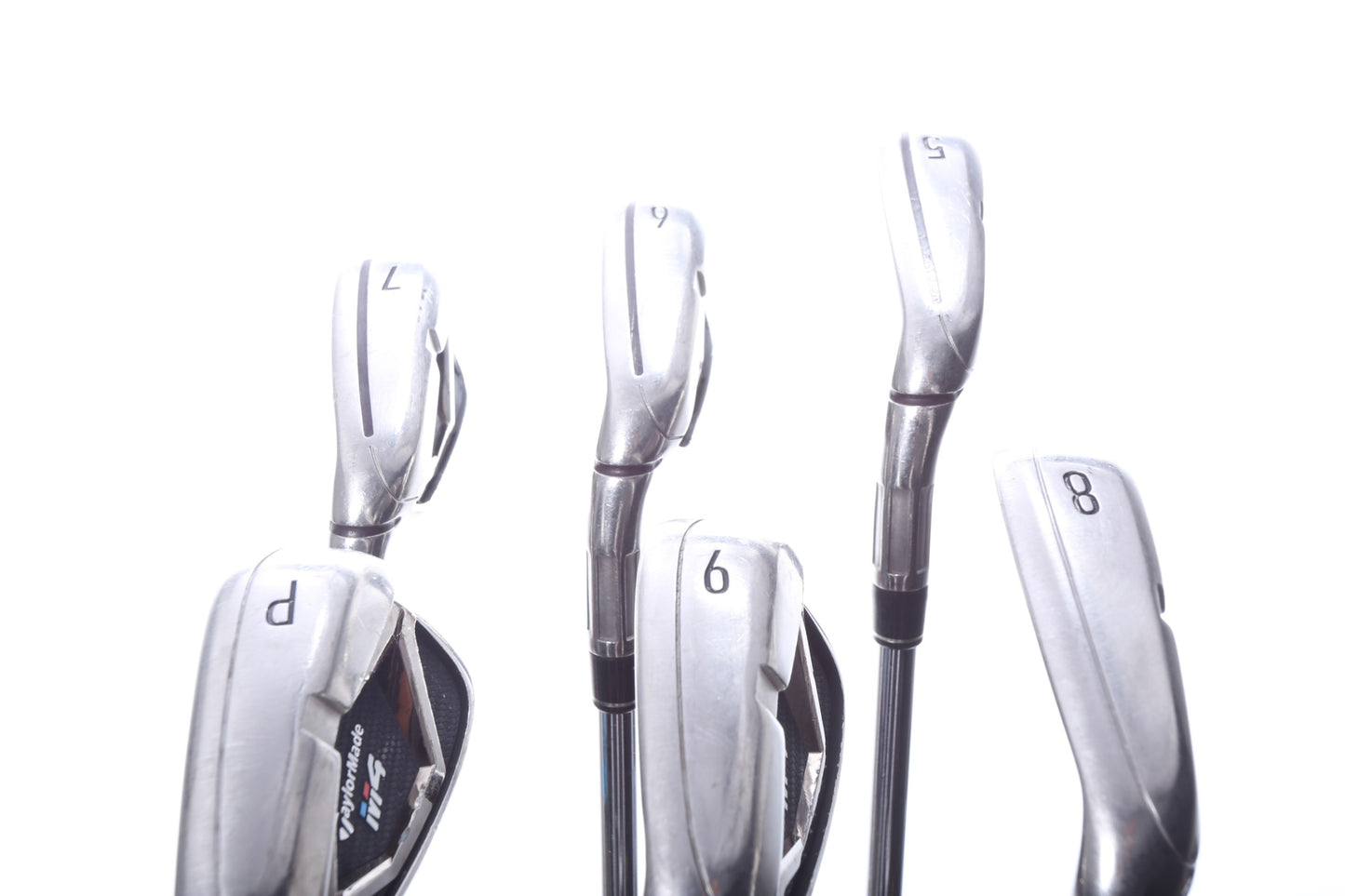 Used TaylorMade M4 2021 Iron Set - Left-Handed - 5-PW - Stiff Flex-Next Round