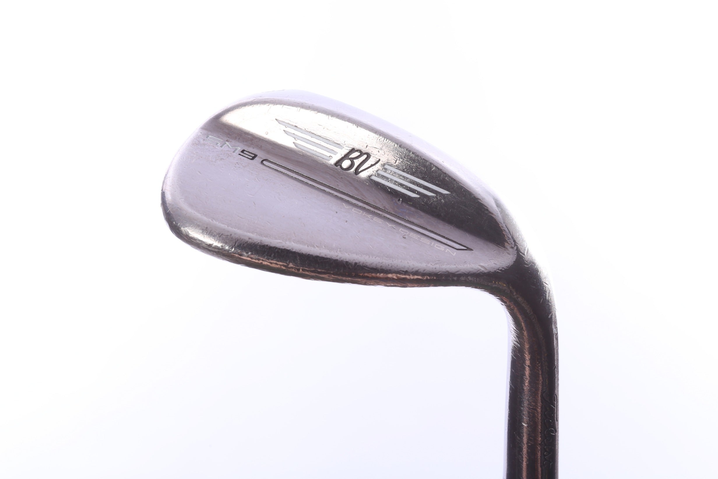 Used Titleist Vokey SM9 Brushed Steel Lob Wedge - Right-Handed - 58 Degrees - Wedge Flex-Next Round