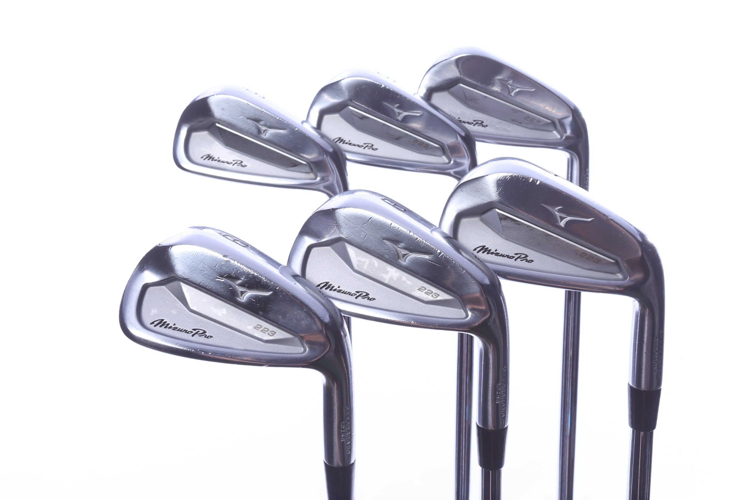 Used Mizuno Pro 223 Iron Set - Right-Handed - 4-9 - Stiff Flex