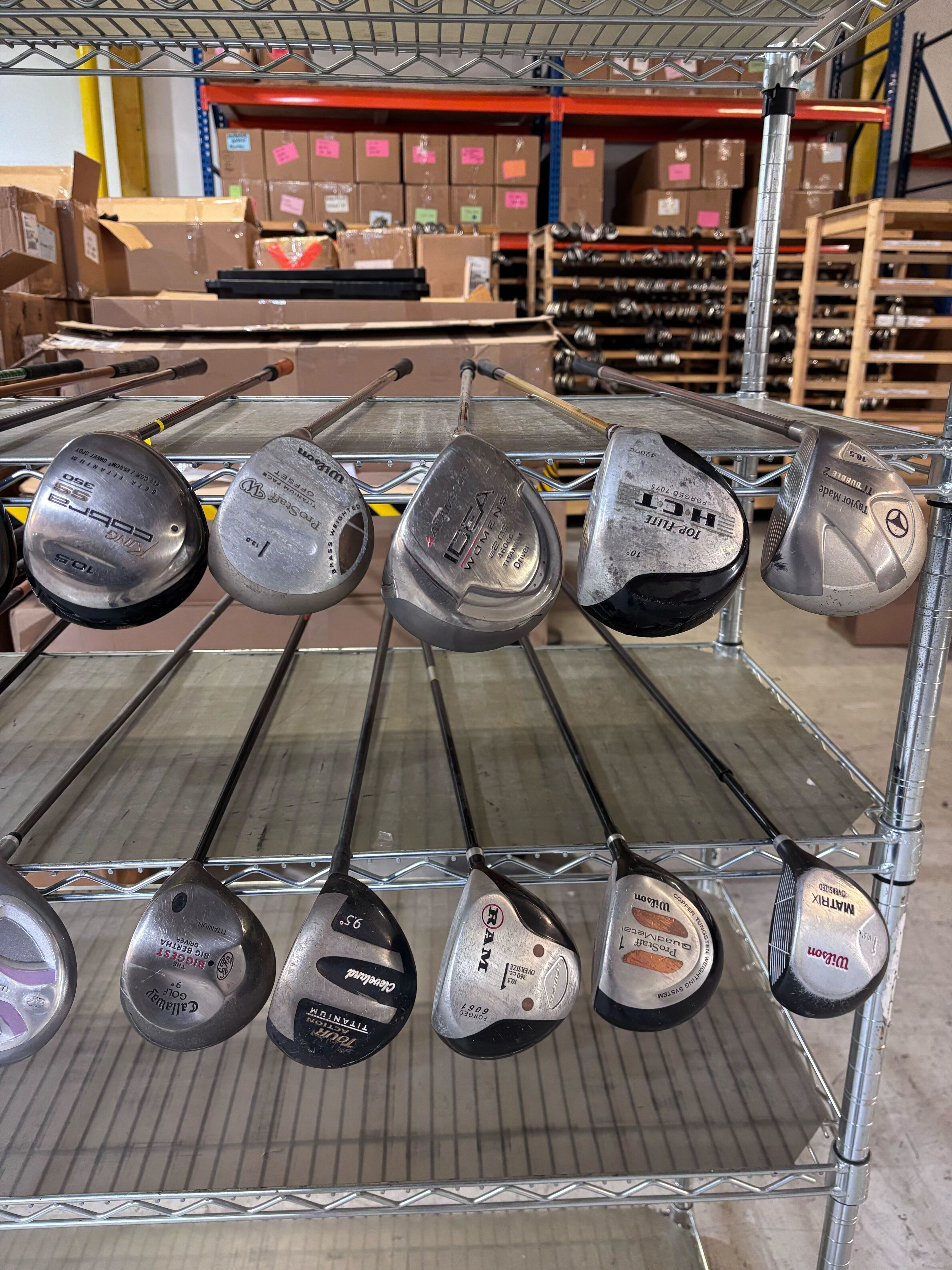 Wholesale Lot 20 Golf Clubs - Assorted Drivers-Next Round