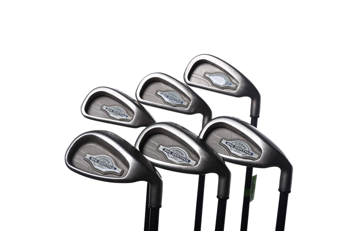 Used Callaway Big Bertha X-12 Iron Set - Right-Handed - 3, 5, 7-PW - Stiff Flex-Next Round