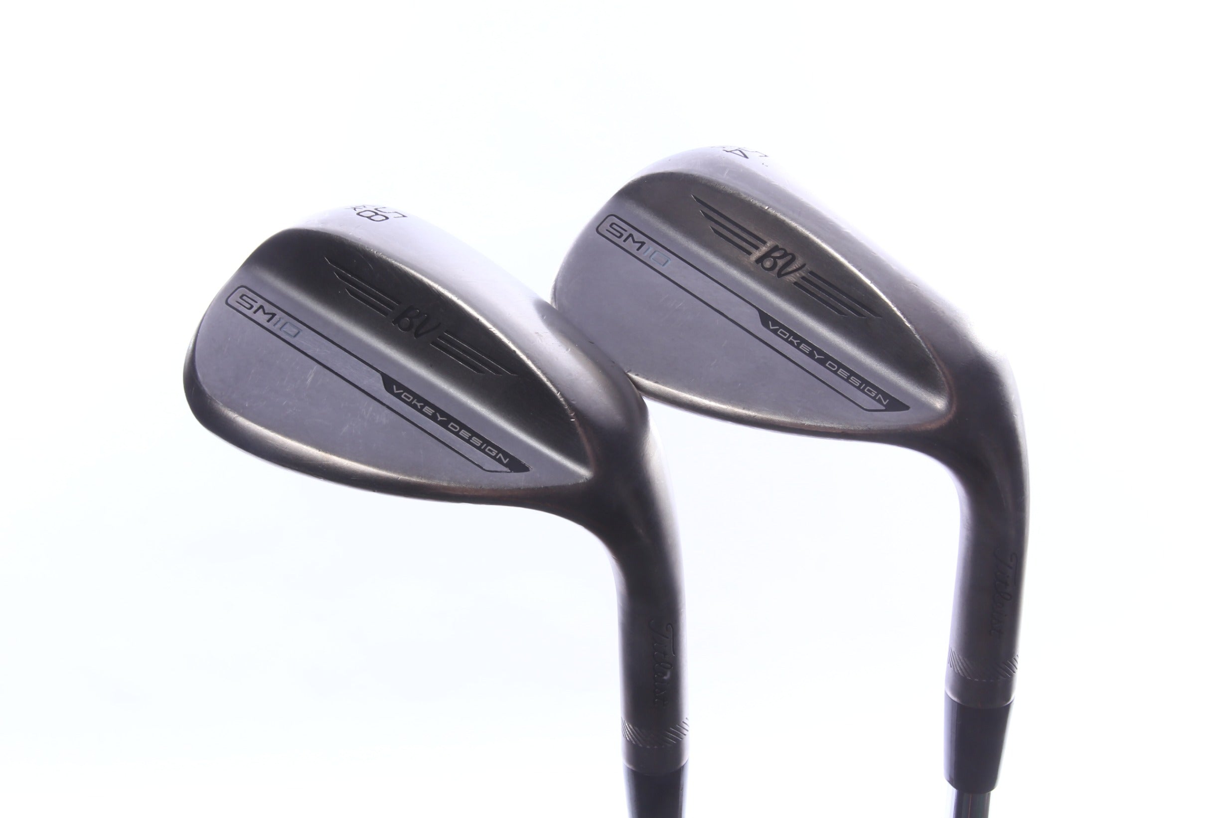 Used Titleist Vokey SM10 Nickel Wedge Set - Right-Handed - 54*, 58* - Wedge Flex-Next Round