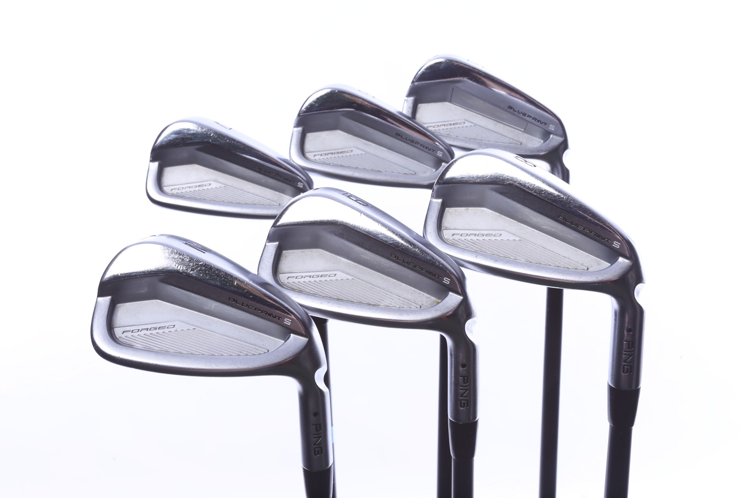 Used Ping Blueprint S Iron Set - Right-Handed - 5-PW - Regular Flex-Next Round