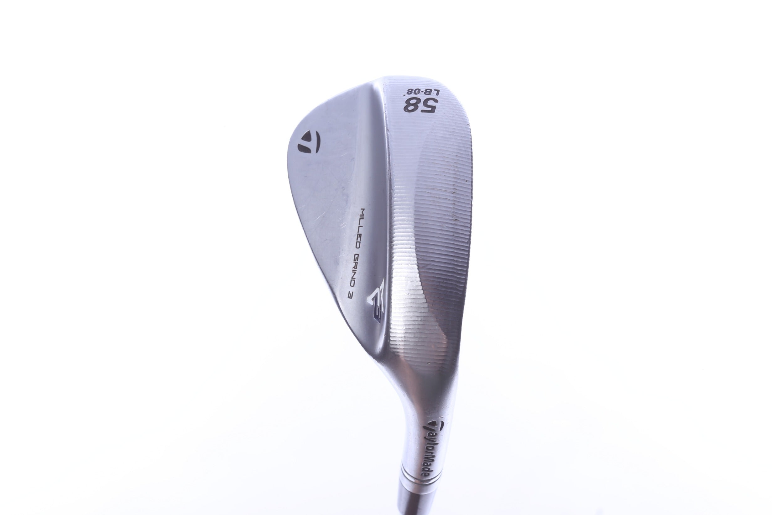 Used TaylorMade Milled Grind 3 Chrome Lob Wedge - Right-Handed - 58 Degrees - Wedge Flex-Next Round