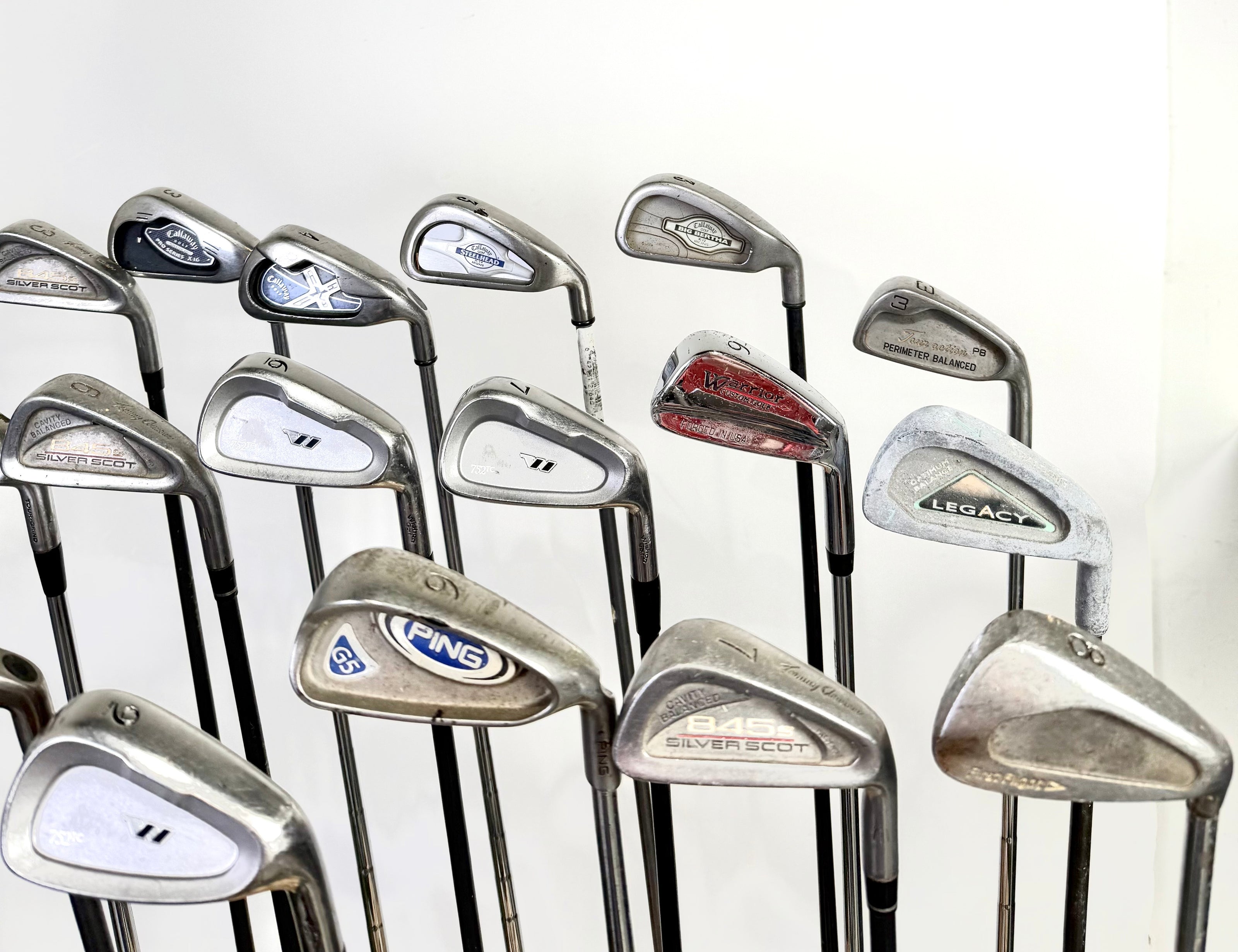 Wholesale Lot of 24 Golf Clubs - Right Handed - Assorted Irons and Wedges-Next Round
