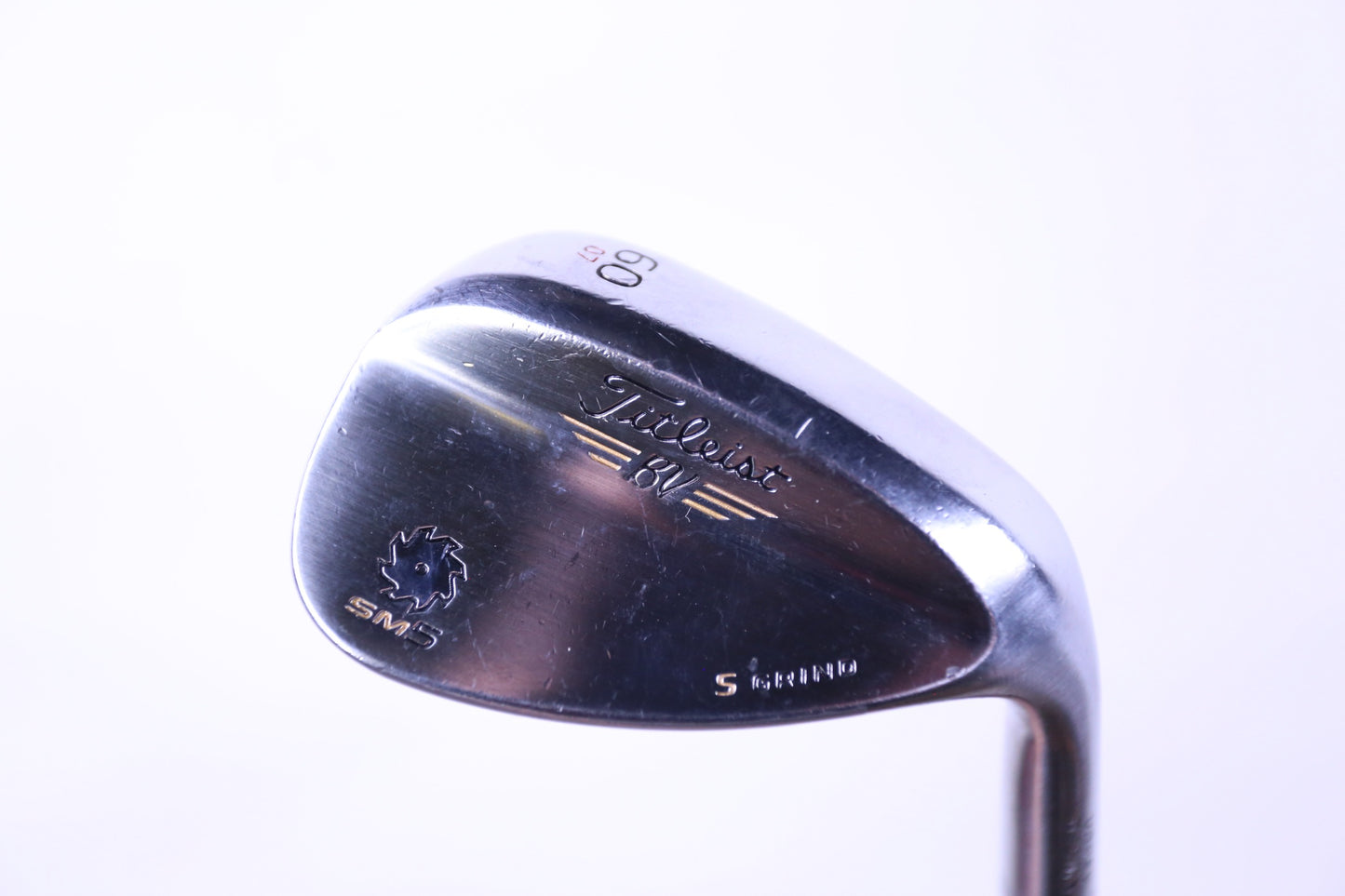 Used Titleist Vokey SM5 Tour Chrome Lob Wedge - Right-Handed - 60 Degrees - Wedge Flex-Next Round