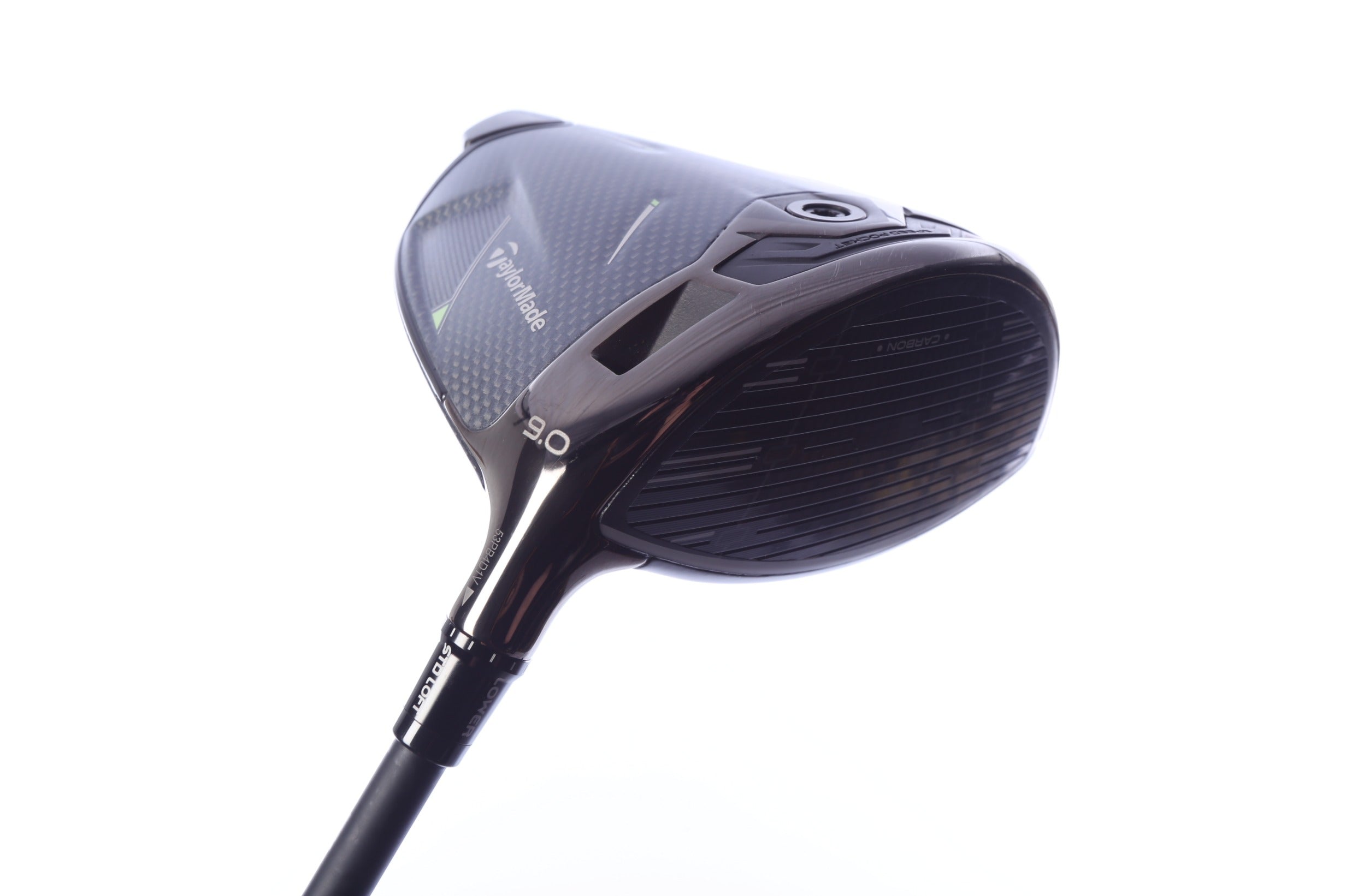 Used TaylorMade Qi35 Driver - 9 Degrees - Stiff Flex Mitsubishi Kai'li White - Right-Handed