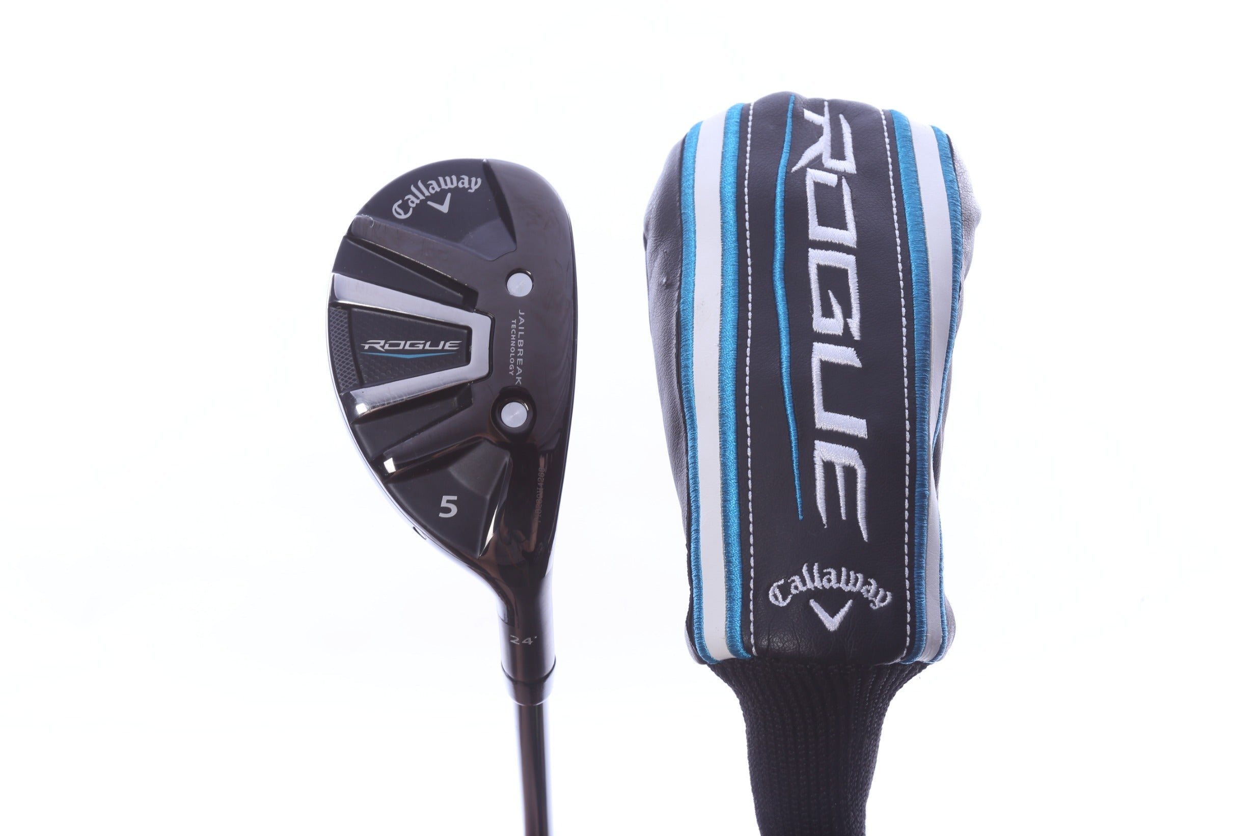 Used Callaway Rogue 5H Hybrid - Right-Handed - 24 Degrees - Regular Flex-Next Round