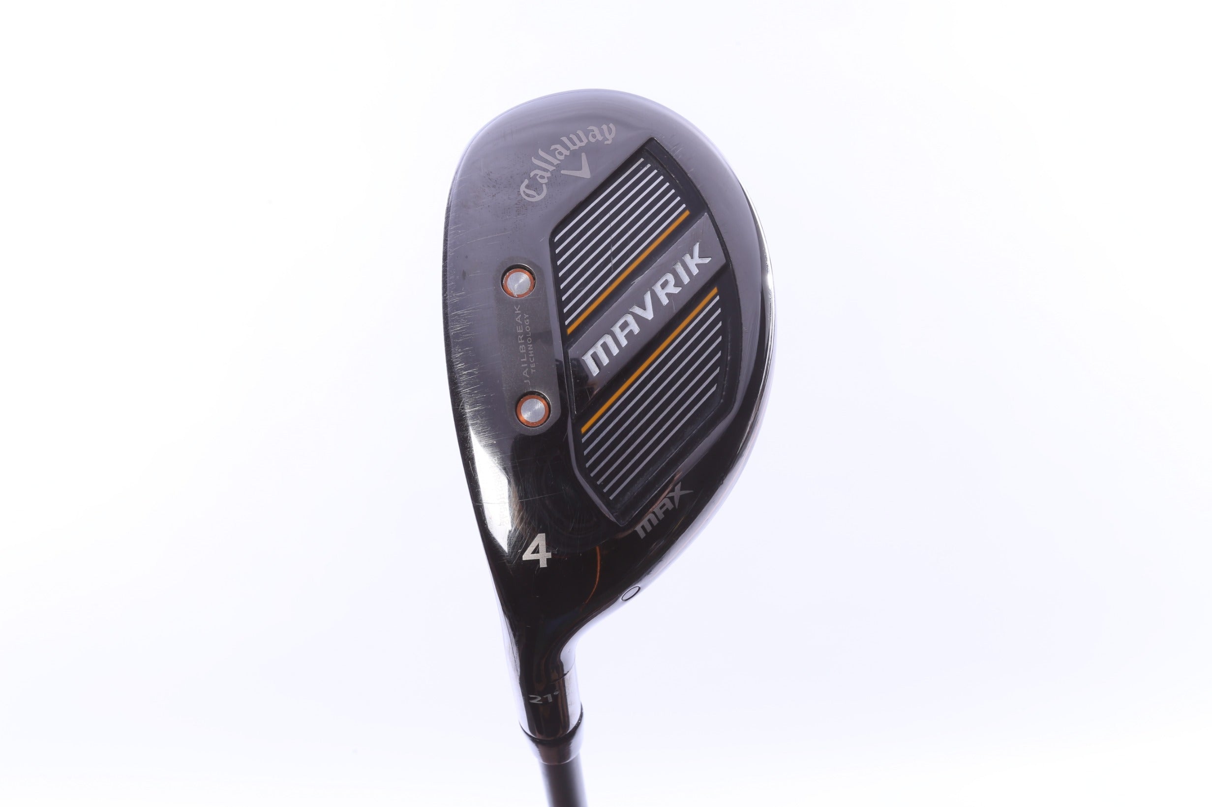 Used Callaway Mavrik Max 4H Hybrid - Left-Handed - 21 Degrees - Stiff Flex-Next Round