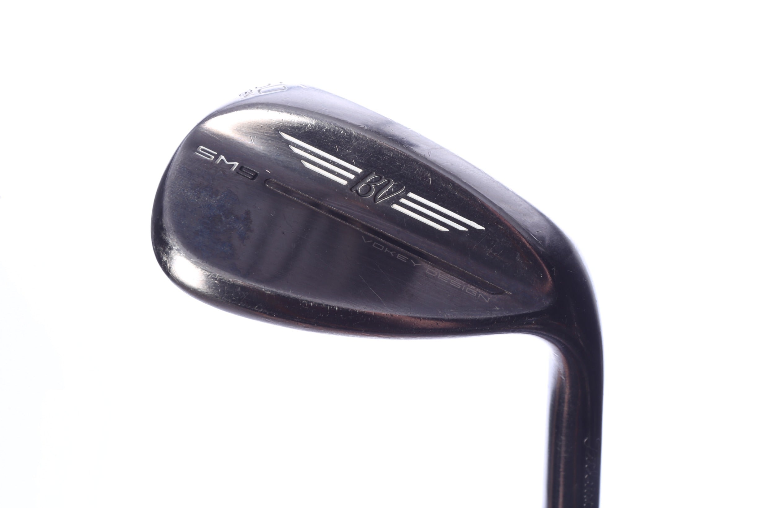 Used Titleist Vokey SM9 Brushed Steel Lob Wedge - Right-Handed - 60 Degrees - Wedge Flex