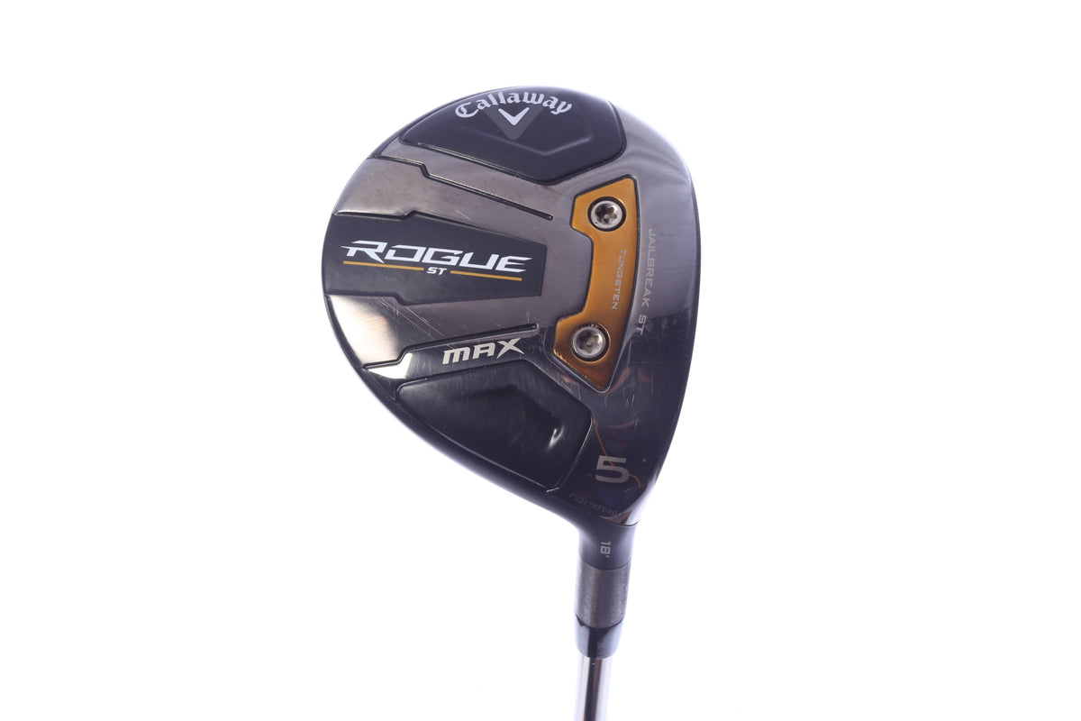 Used Callaway Rogue ST MAX 5-Wood - Right-Handed - 18 Degrees - Ladies Flex-Next Round
