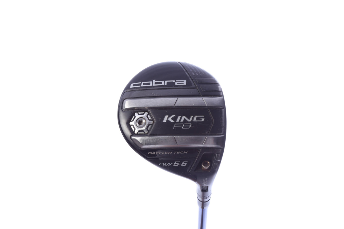 Used Cobra King F8 5-6 Wood - Right-Handed - 18.5 Degrees - Variable Flex