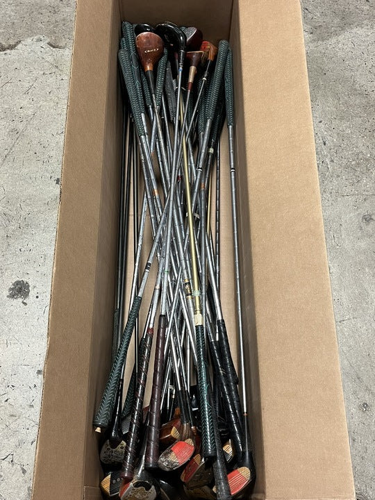 Wholesale Lot of 40 Persimmon Woods. Wilson, MacGregor, Spalding-Next Round