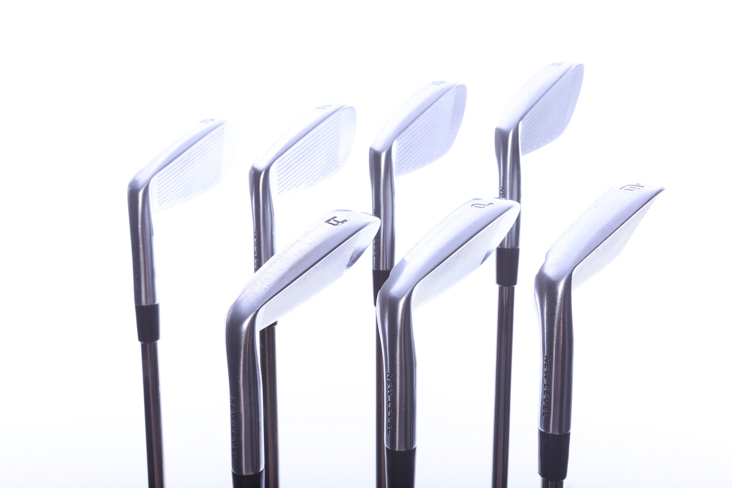 Used New Level 902-PD Forged Iron Set - Right-Handed - 5-PW, AW - Seniors Flex