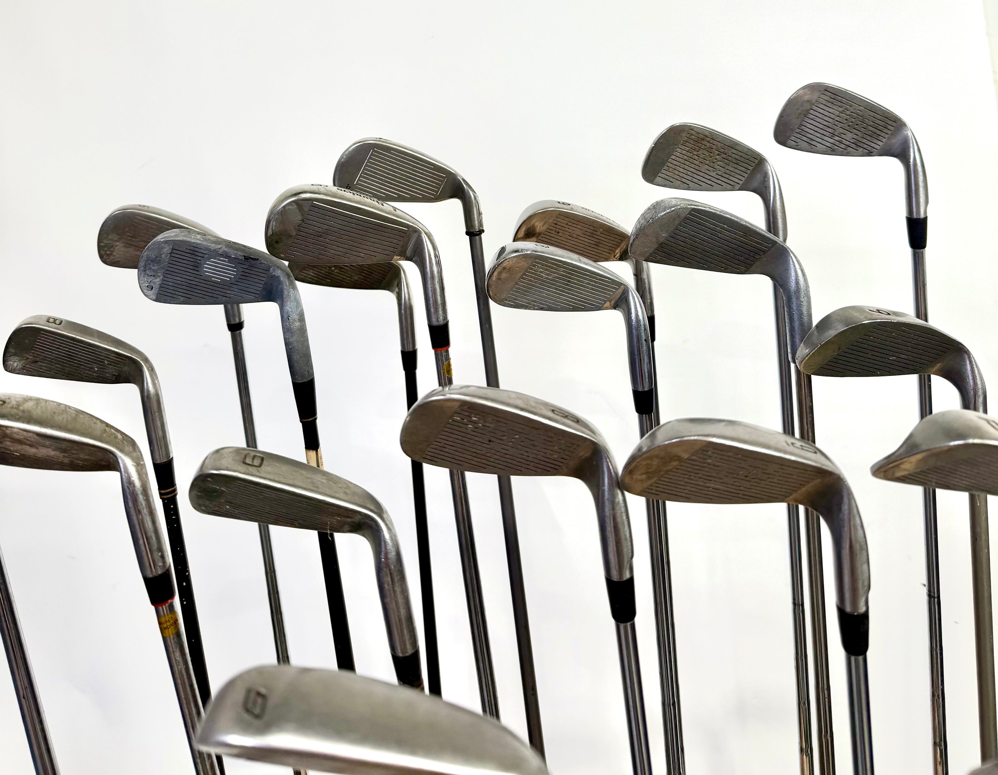 Wholesale Lot of 24 Golf Clubs - Left Handed -Assorted Irons and Wedges-Next Round