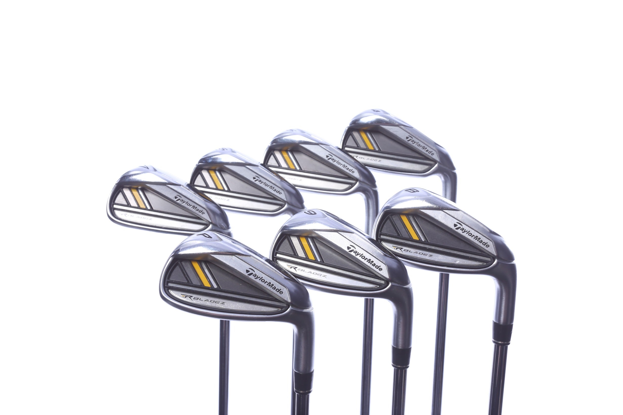 Used TaylorMade RocketBladez Iron Set - Right-Handed - 4-PW - Stiff Flex