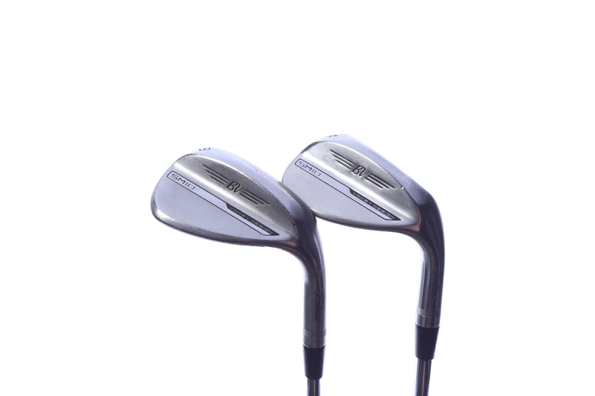 Used Titleist Vokey SM10 Tour Chrome Wedge Set - Right-Handed - 54*, 58* - Wedge Flex