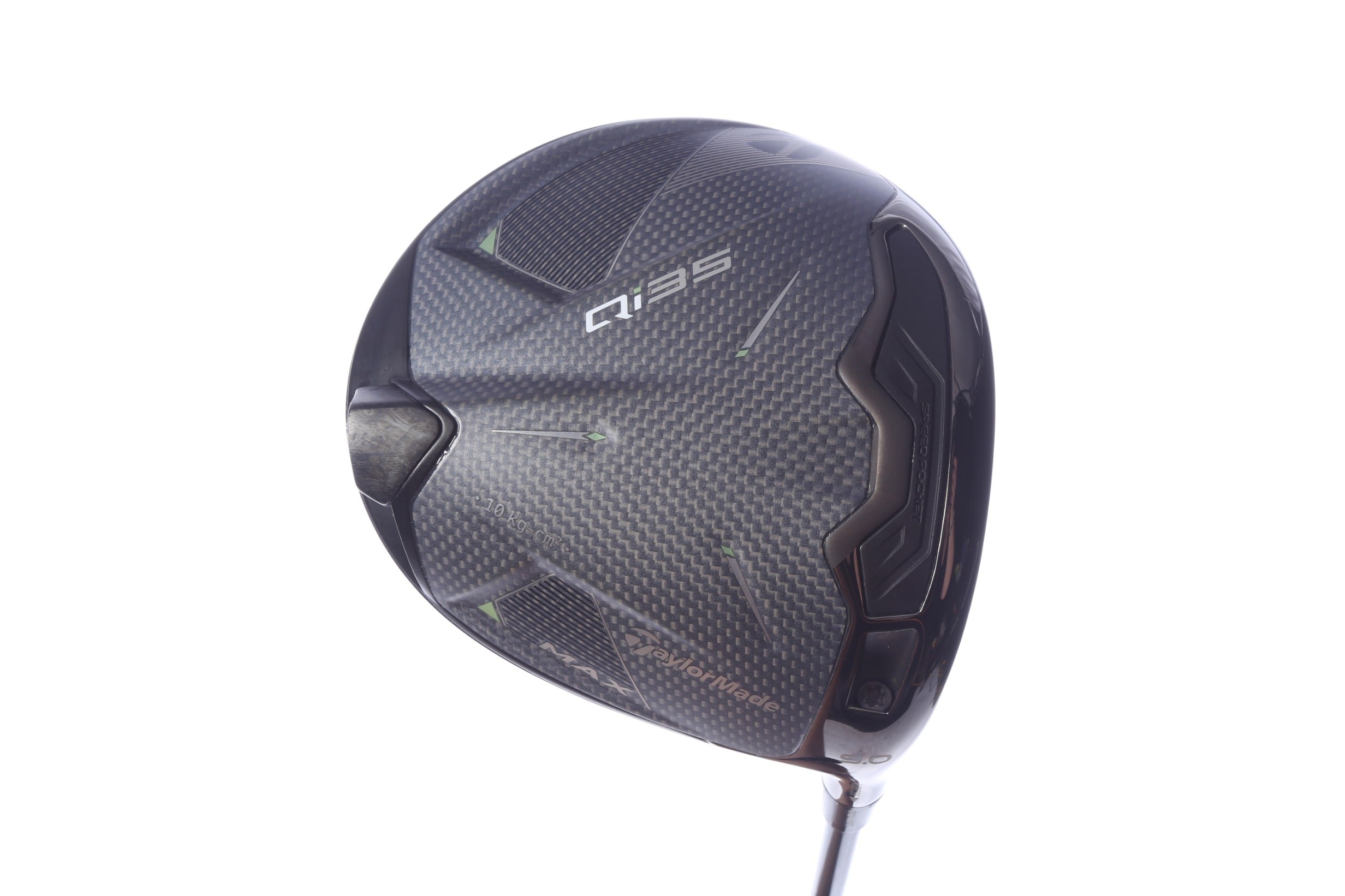 Used TaylorMade Qi35 MAX Driver - 9 Degrees - Stiff Flex Project X HZRDUS RDX Smoke - Right-Handed