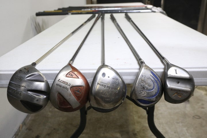 Wholesale Lot of 25 Golf Clubs - Men's Flex - Right-Handed-Next Round