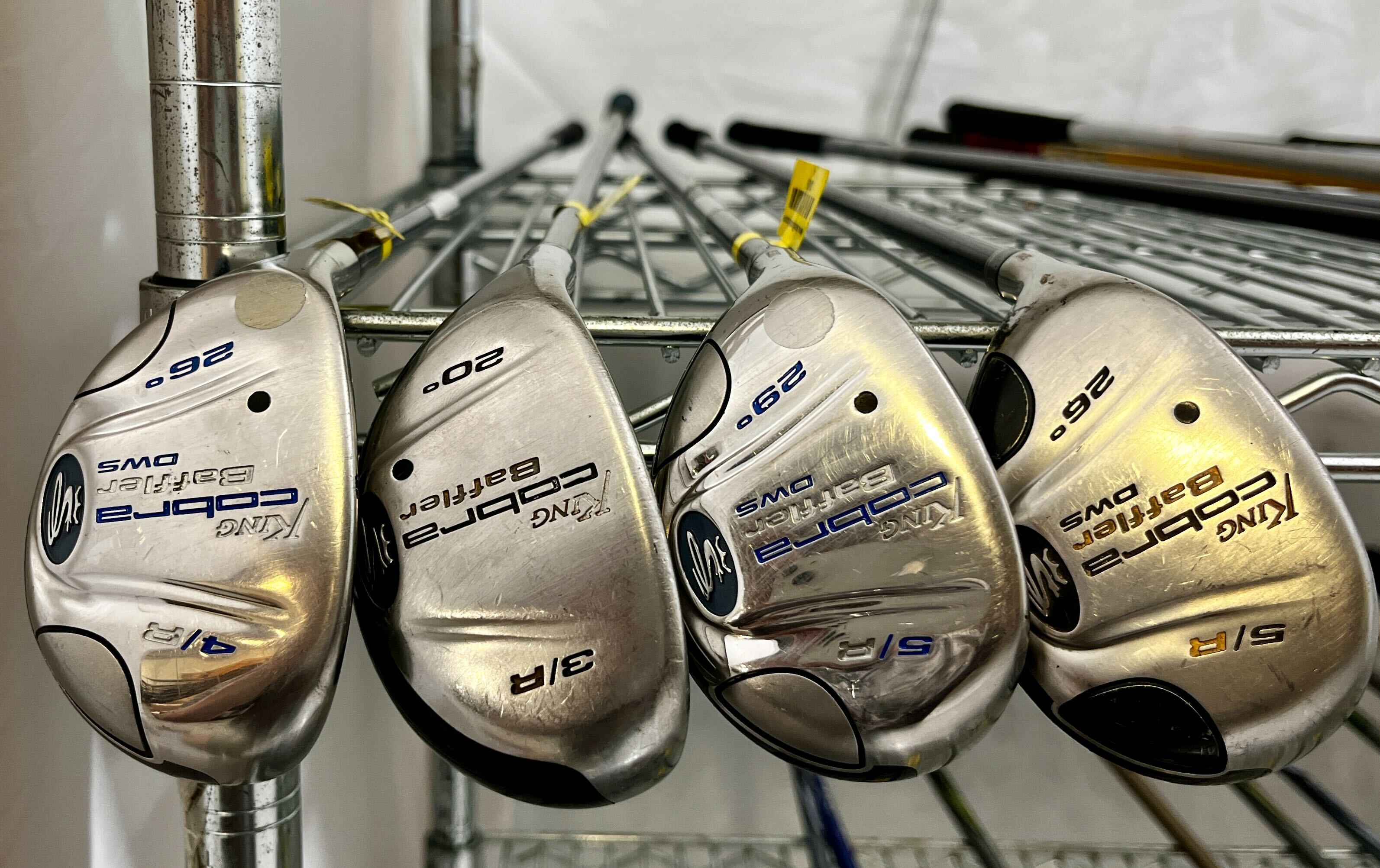 Wholesale Lot of 30 Golf Clubs - Cobra Baffler Hybrids-Next Round