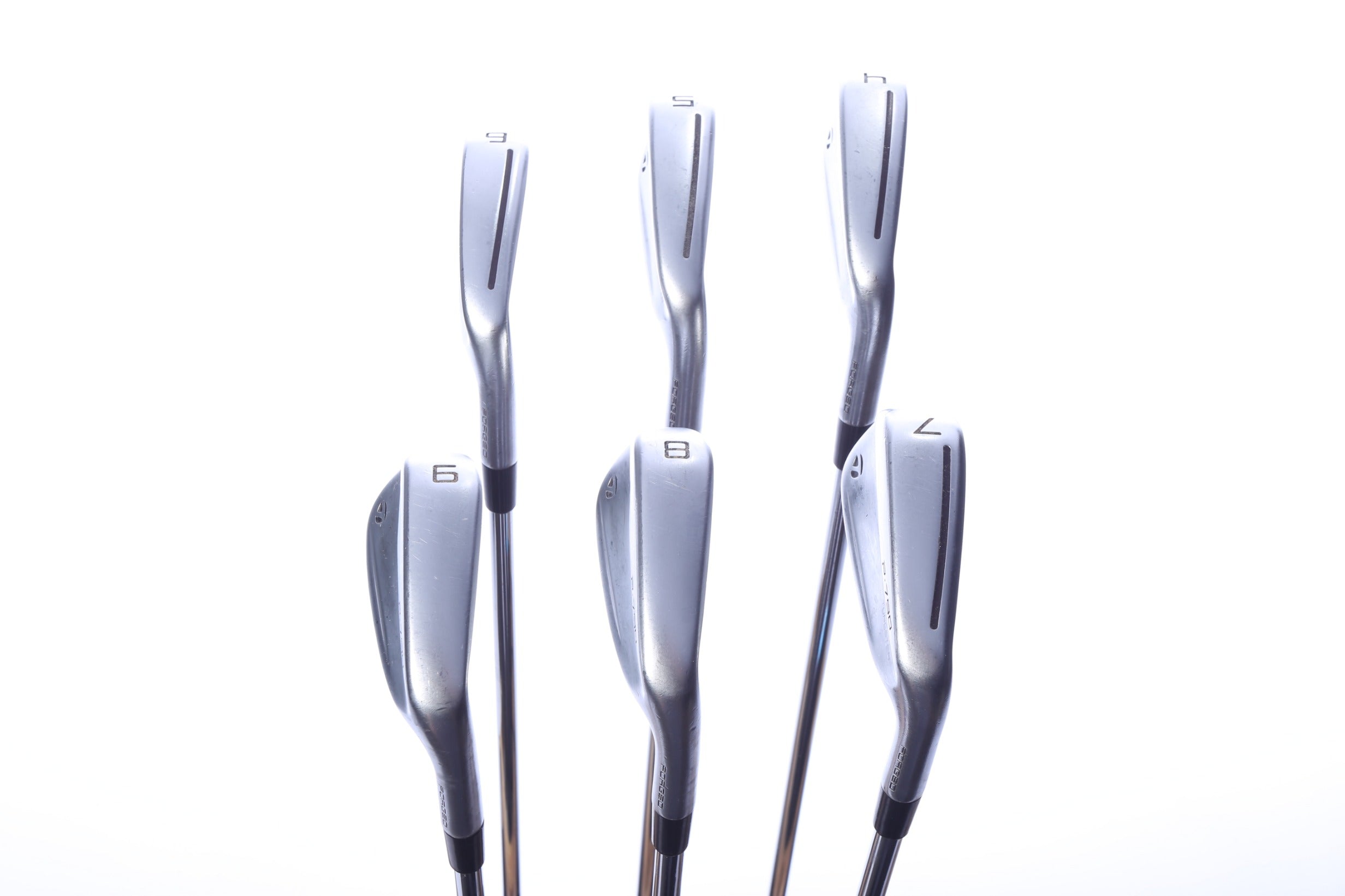 Used TaylorMade 2021 P790 Iron Set - Right-Handed - 4-9 - Regular Flex