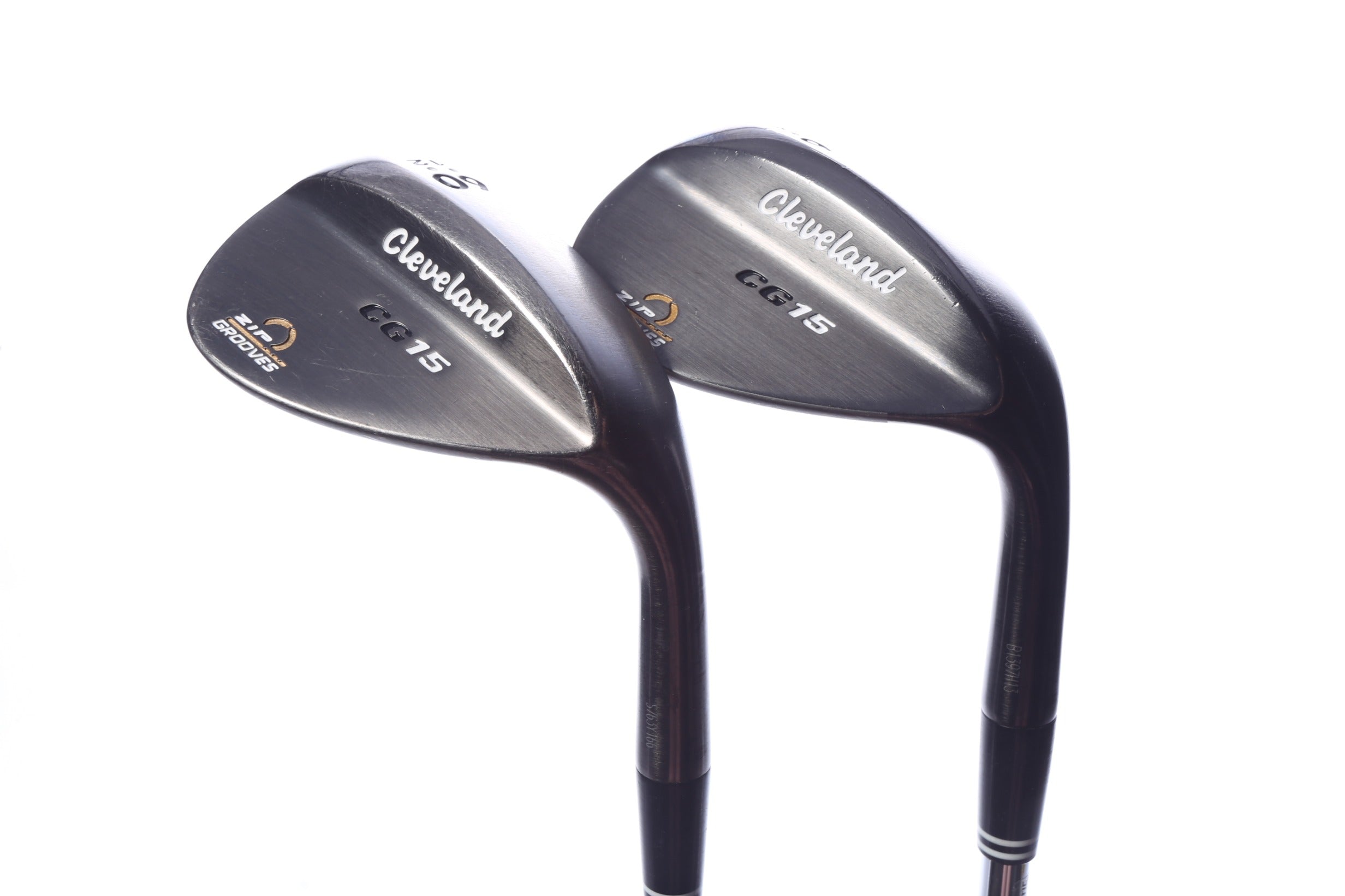 Used Cleveland CG15 Black Pearl Wedge Set - Right-Handed - 56*, 60* - Wedge Flex-Next Round