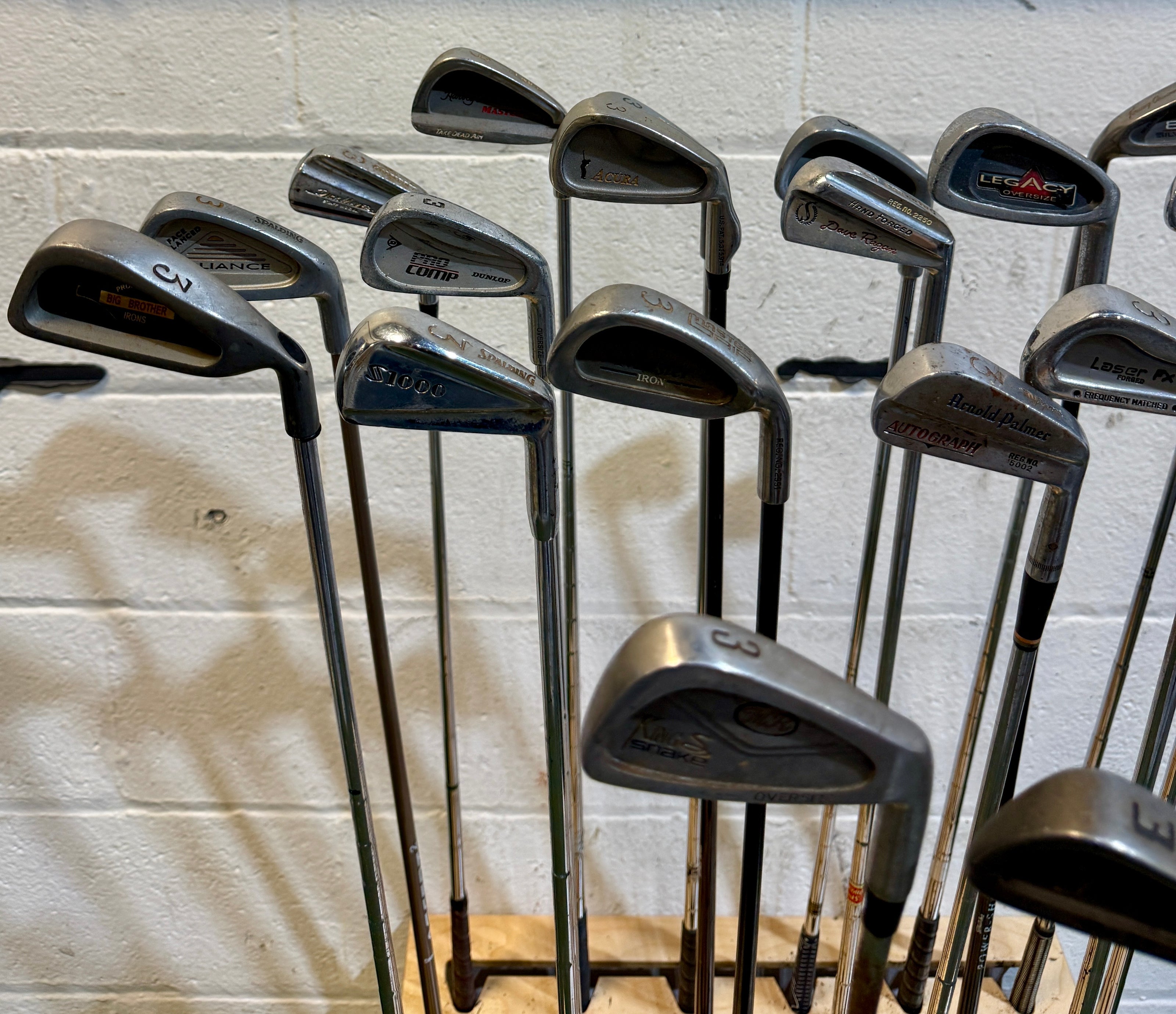 Wholesale Lot of 45 Golf Clubs - Assorted Single Irons-Next Round