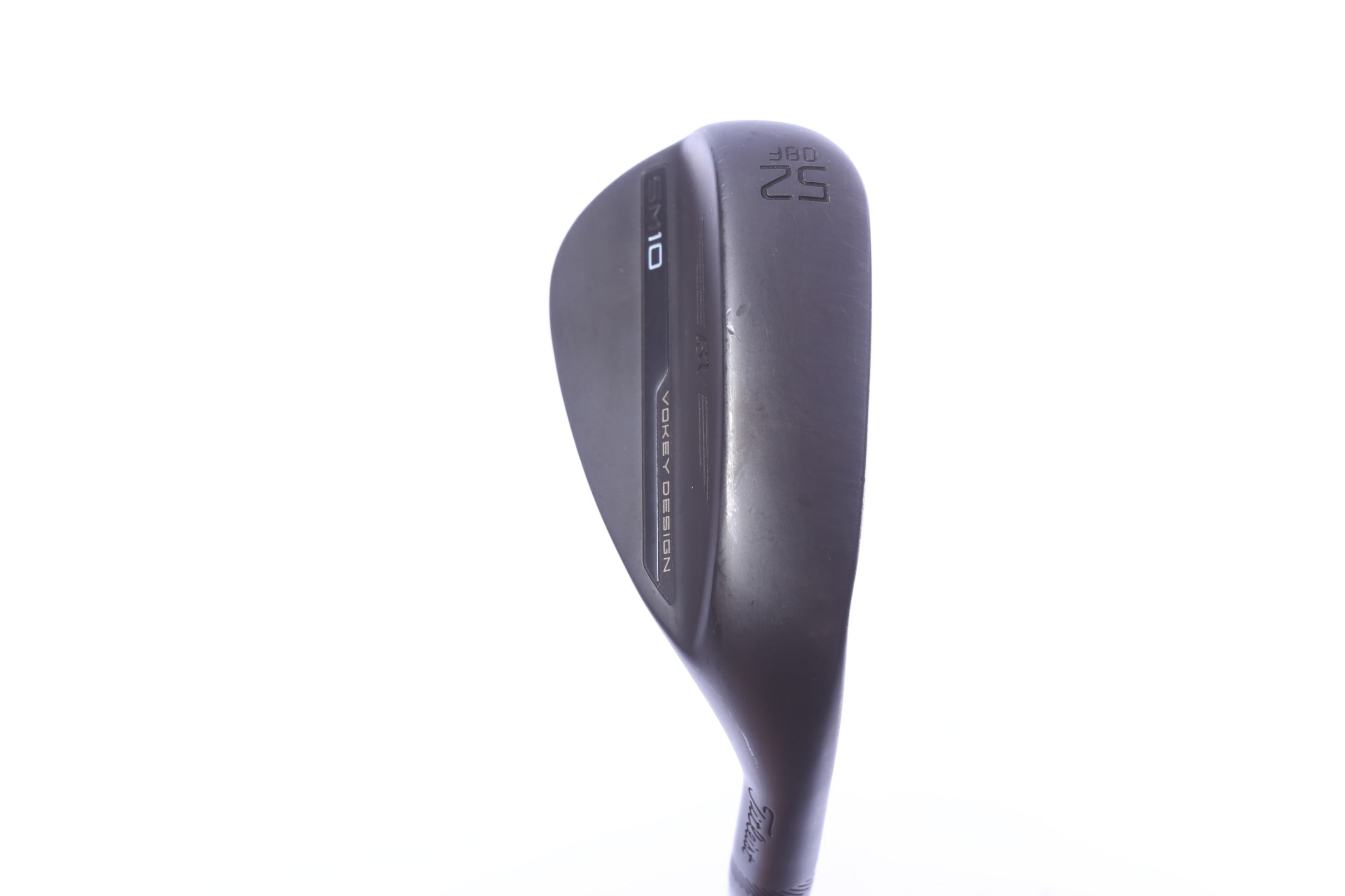 Used Titleist Vokey SM10 Jet Black Approach Wedge - Right-Handed - 52 Degrees - Stiff Flex