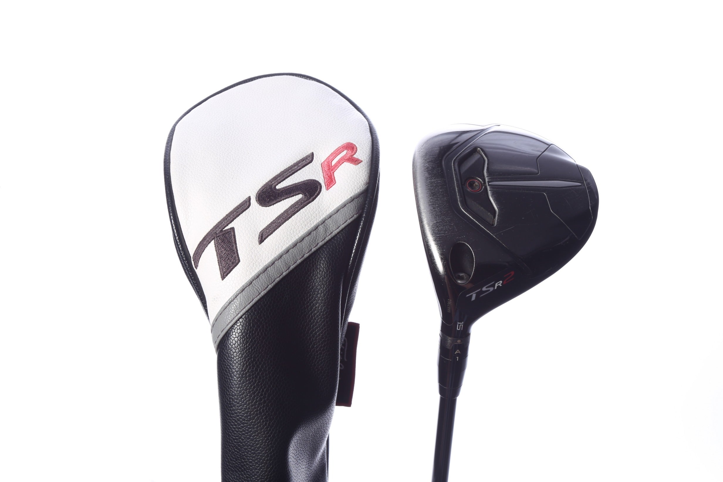 Used Titleist TSR2 3-Wood - Left-Handed - 15 Degrees - Regular Flex