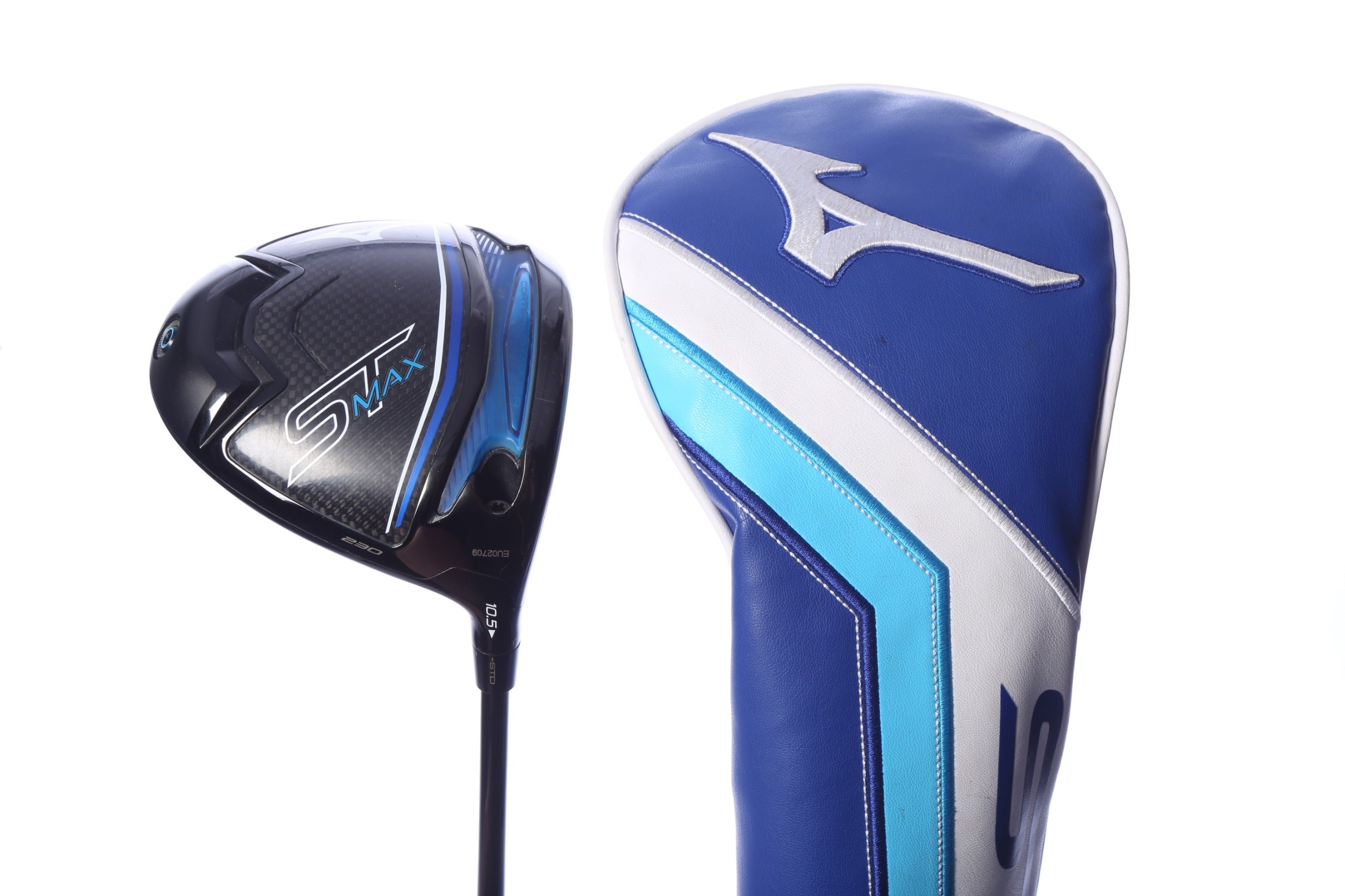 Used Mizuno ST-MAX 230 Driver - 10.5 Degrees - Stiff Flex Mitsubishi Kal'li Blue - Right-Handed