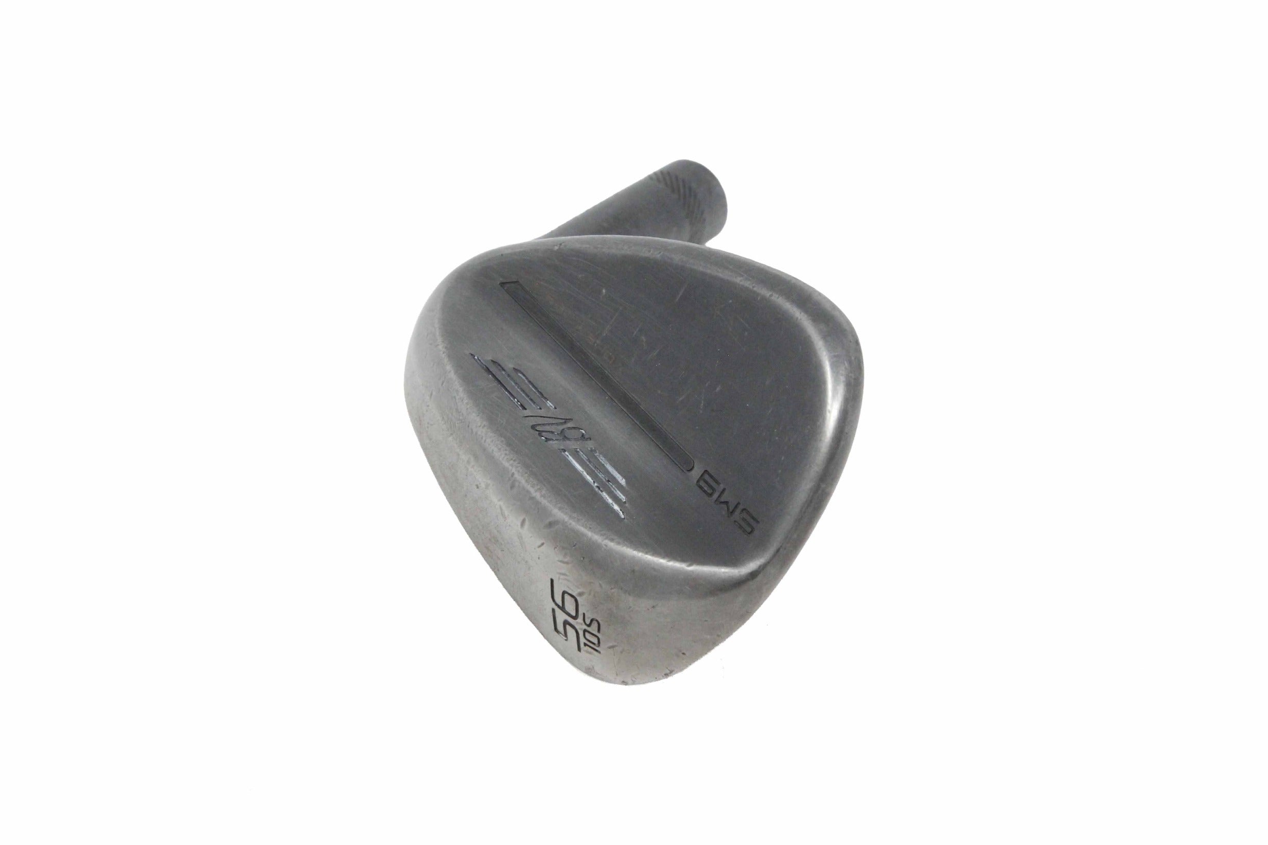 Used Titleist Vokey SM9 Jet Black Sand Wedge - HEAD ONLY - Right-Handed - 56 Degrees