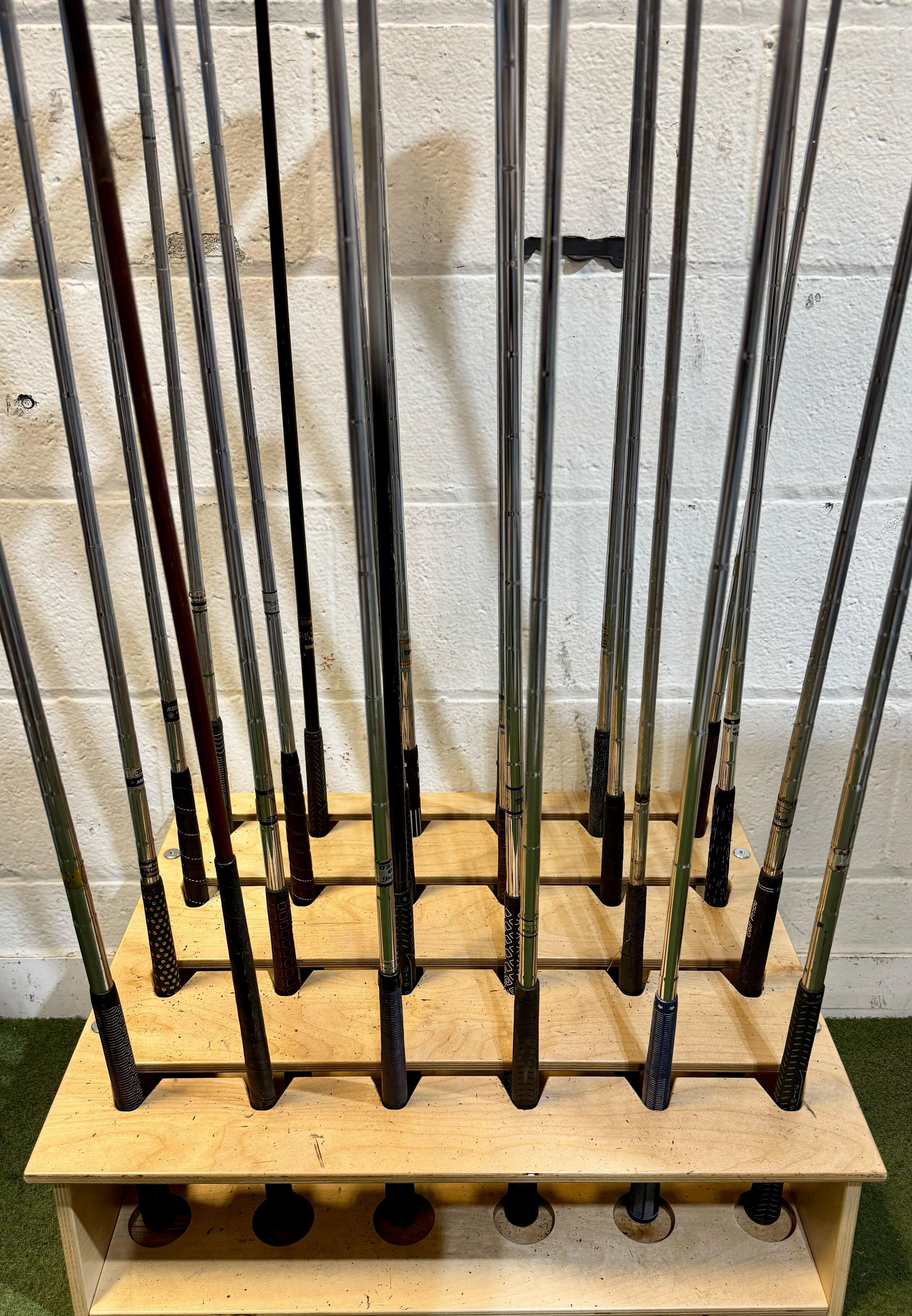 Wholesale Lot of 50 Golf Clubs - Vintage Persimmon Woods - Right-Handed-Next Round