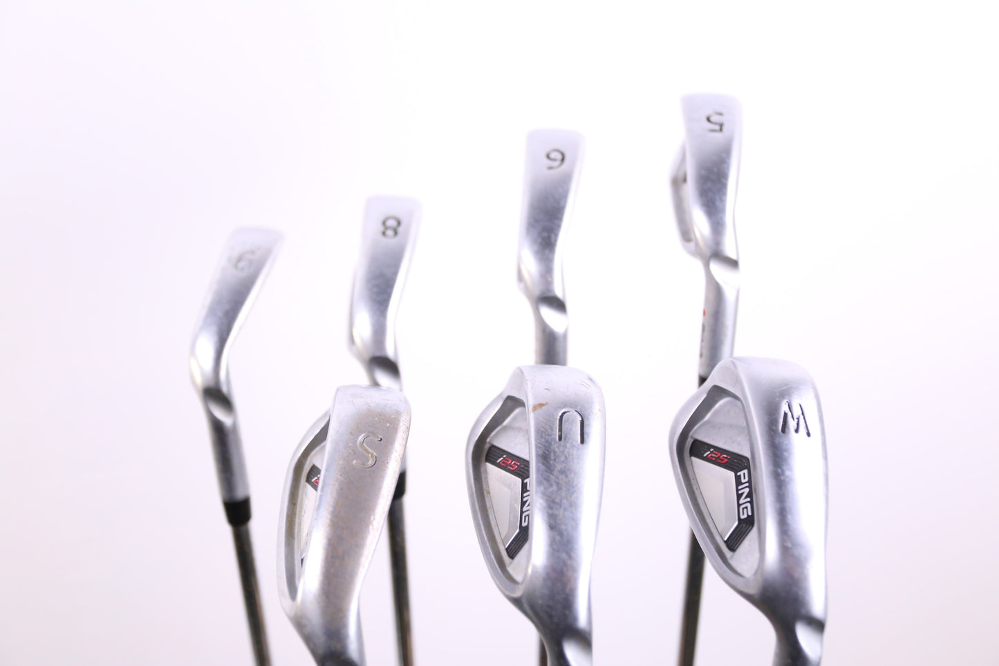 Used Ping i25 Iron Set - Right-Handed - 5-6, 8-SW - Regular Flex- Red Dot-Next Round