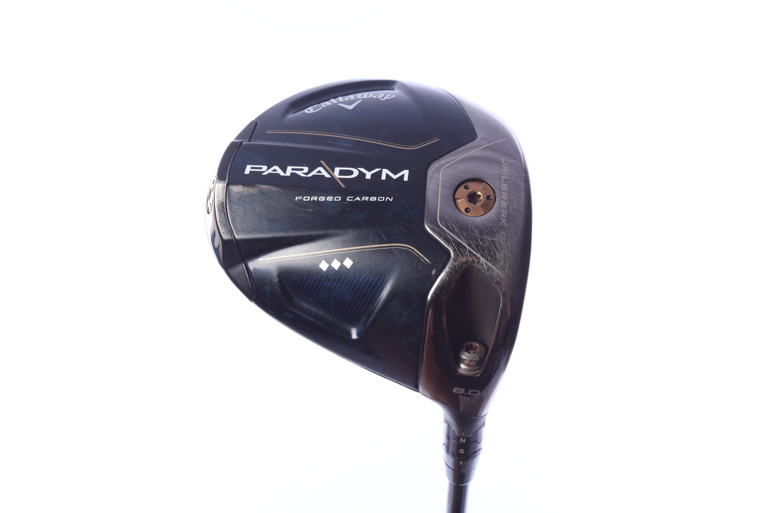 Used Callaway Paradym Triple Diamond Driver - 8 Degrees - Extra Stiff Flex Project X HZRDUS - Right-Handed