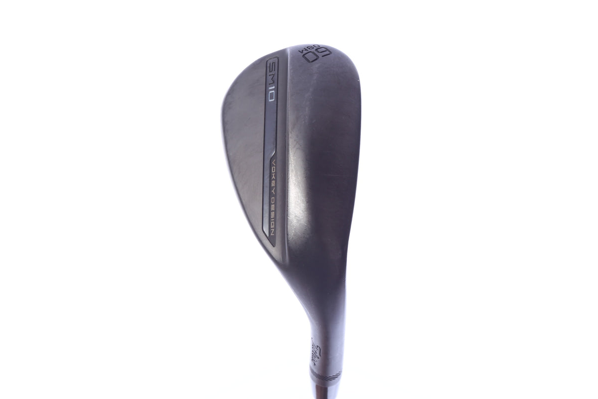 Used Titleist Vokey SM10 Jet Black Lob Wedge - Right-Handed - 60 Degrees - Stiff Flex