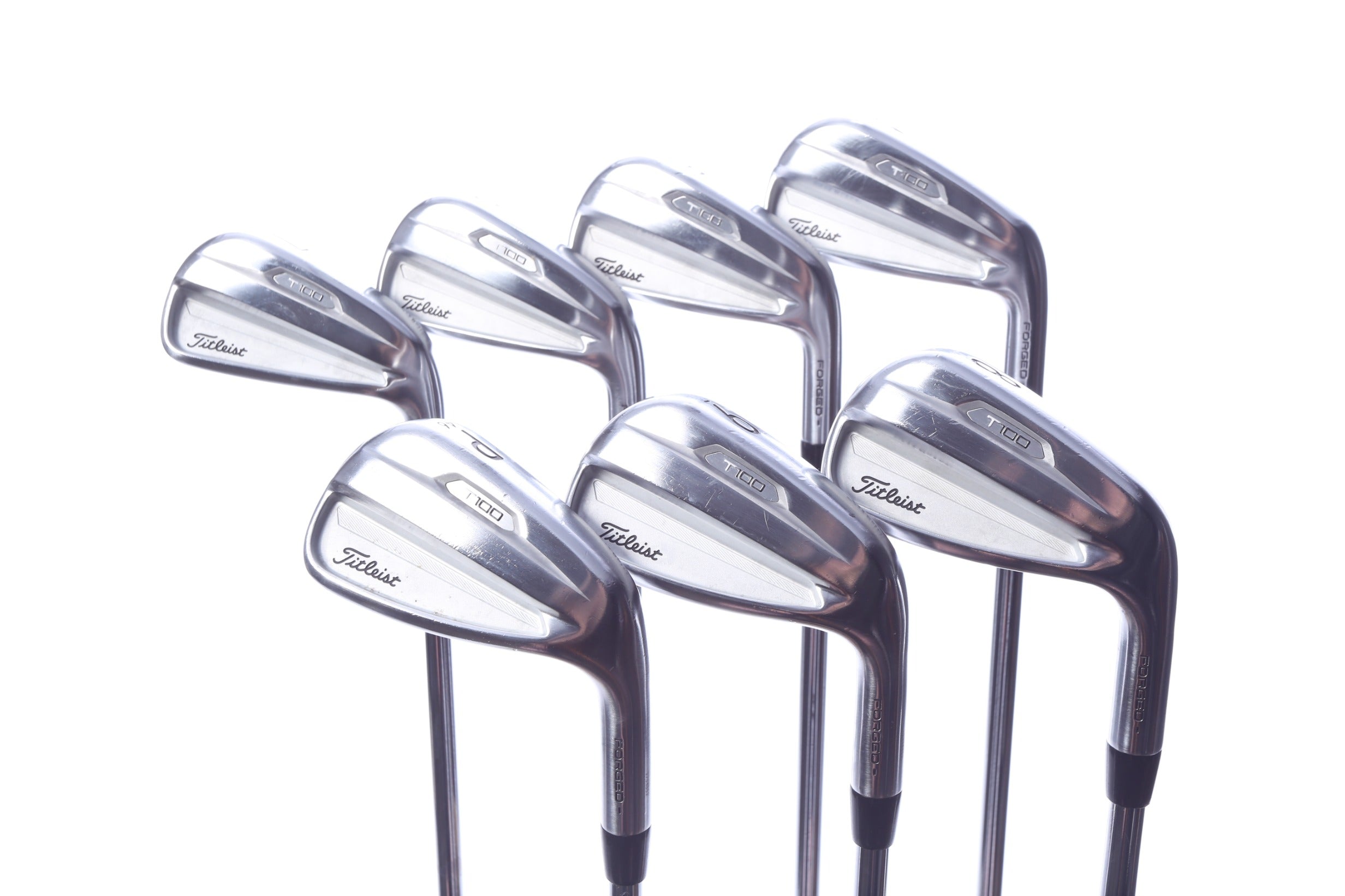 Used Titleist 2021 T100 Iron Set - Right-Handed - 4-PW - Stiff Flex-Next Round